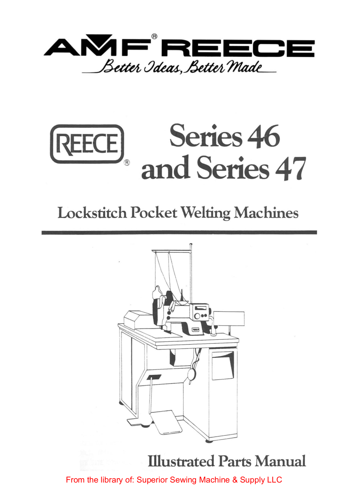 Reece 46, 47 User Manual - ManualMachine.com