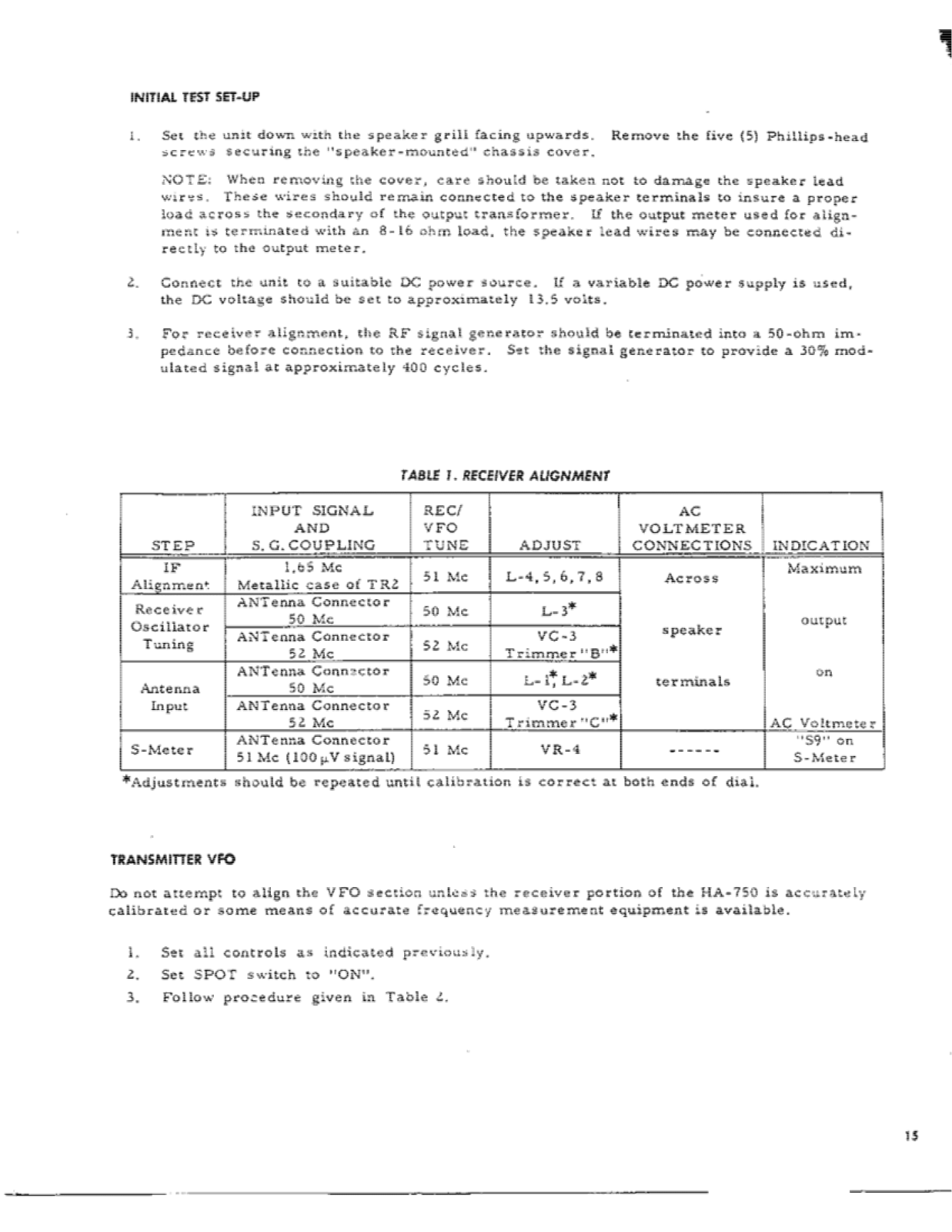 Lafayette HA-750 User Manual (PAGE 14)