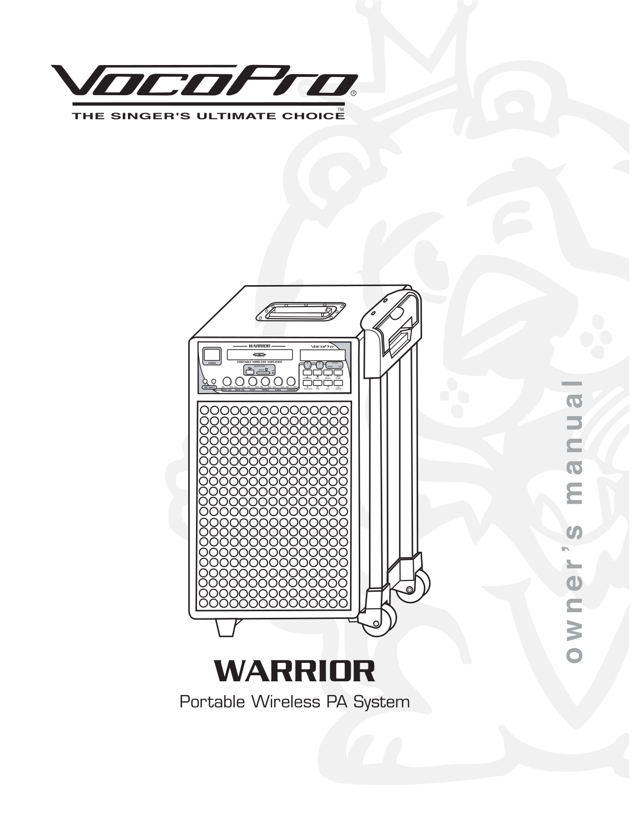 VocoPro WARRIOR User Manual