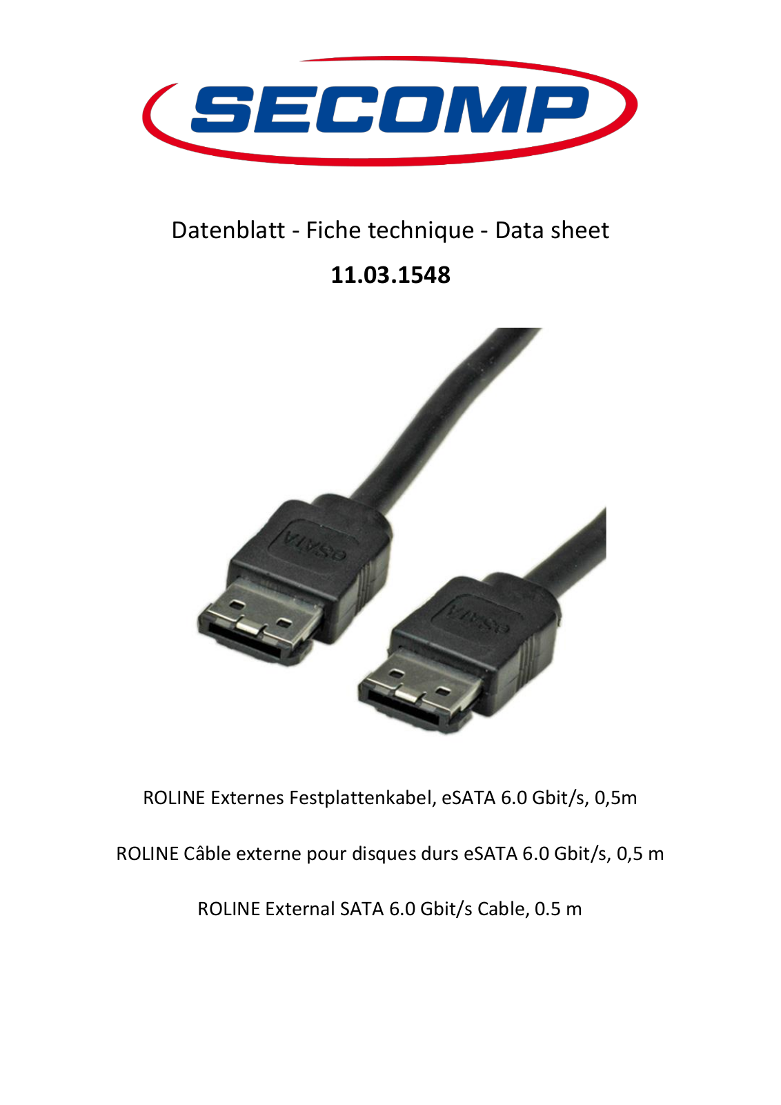 ROLINE 11031548 Datasheet - ManualMachine.com