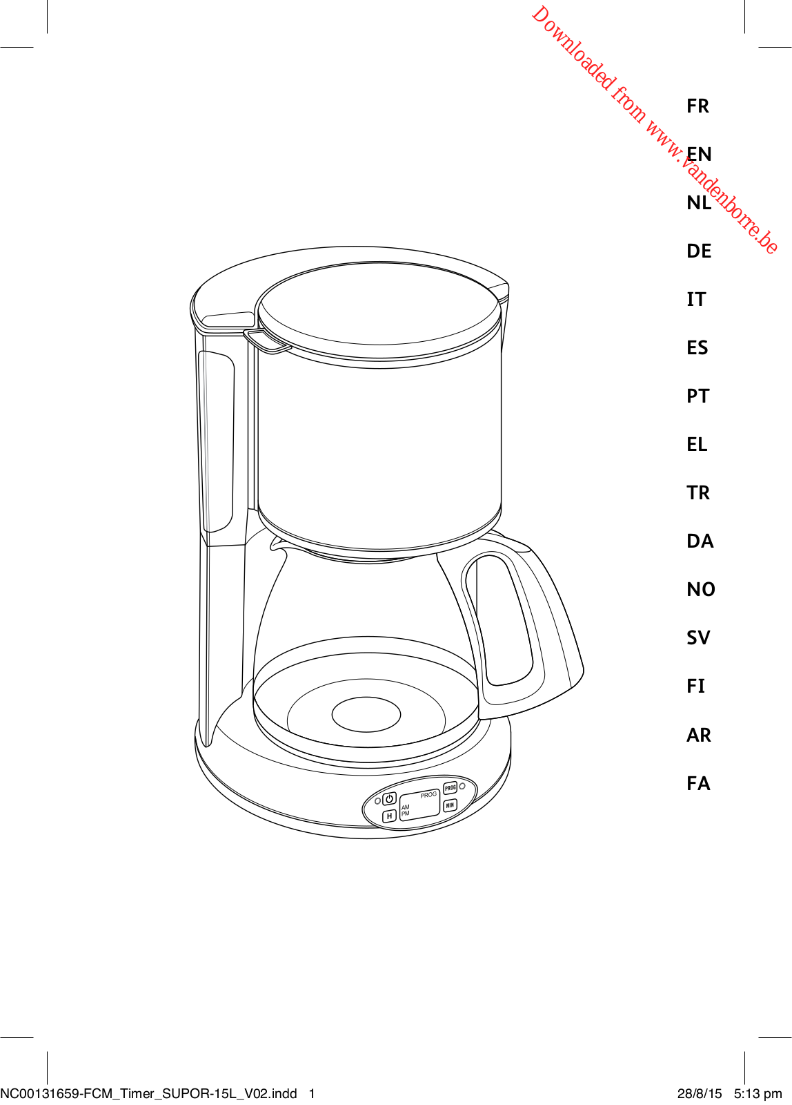 MOULINEX FG262810 User Manual