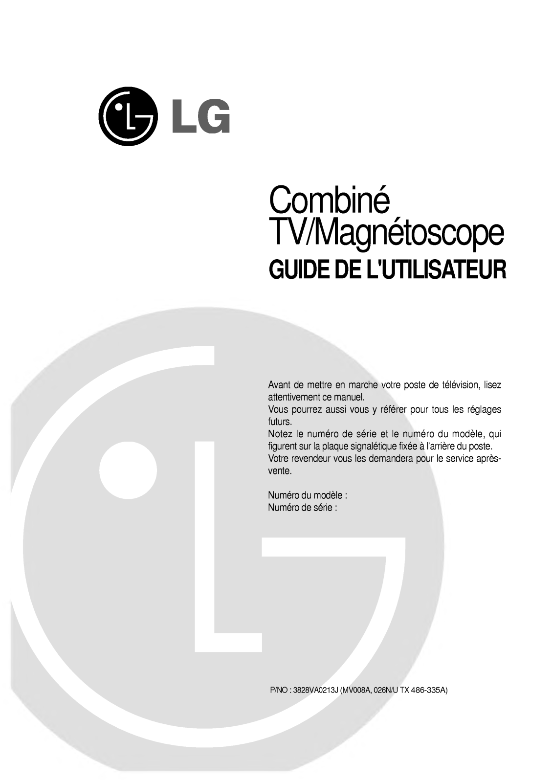 LG KL-21P10T User Manual