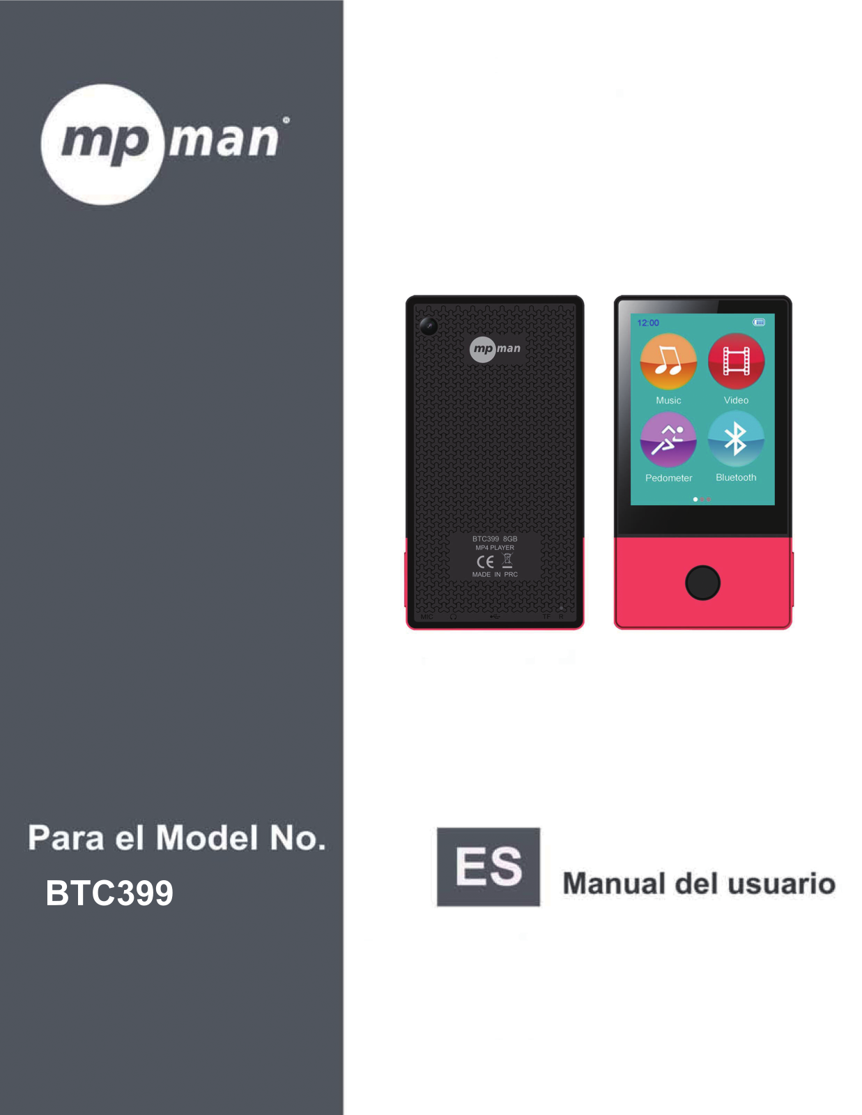 Mpman BTC-399 Instruction Manual