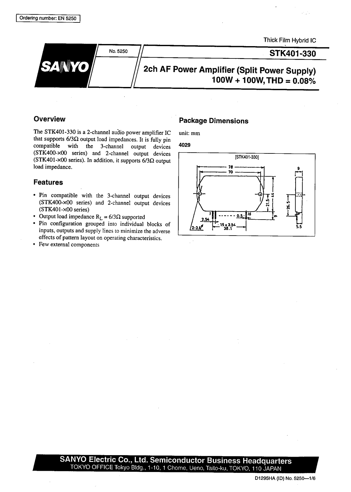 Philips stk401 330 DATASHEETS