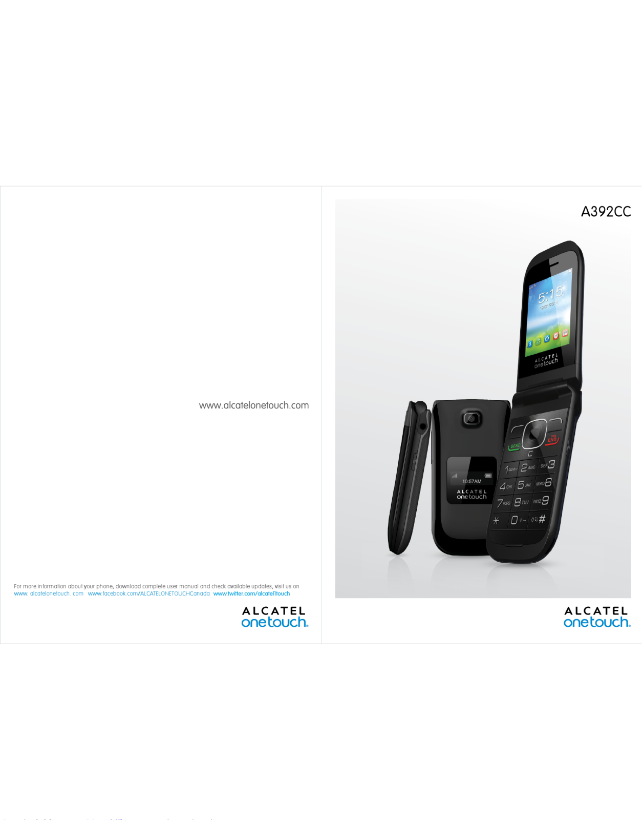 Alcatel A392CC User Manual