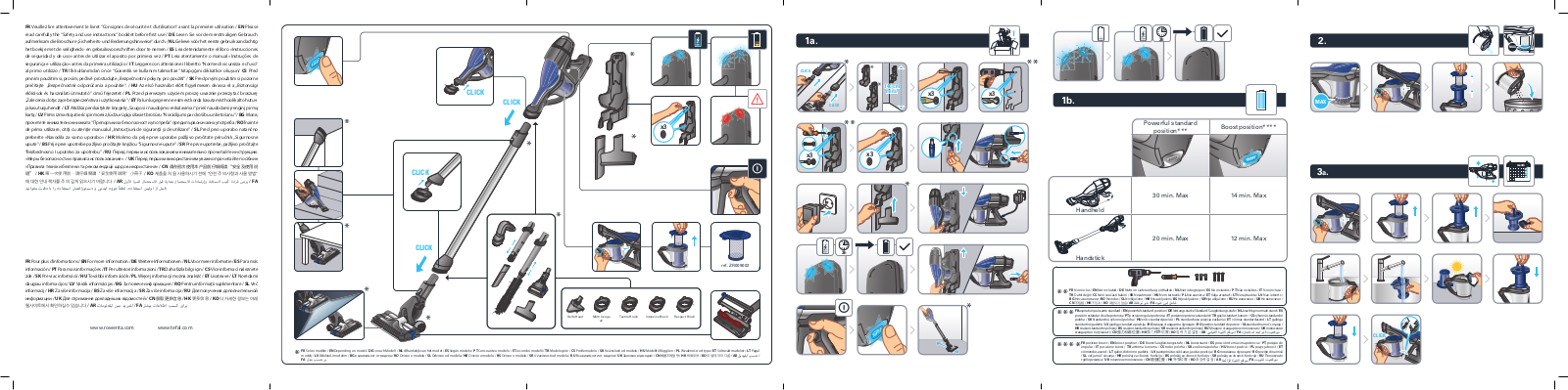 Rowenta Air Force All-in-One 460 User Guide