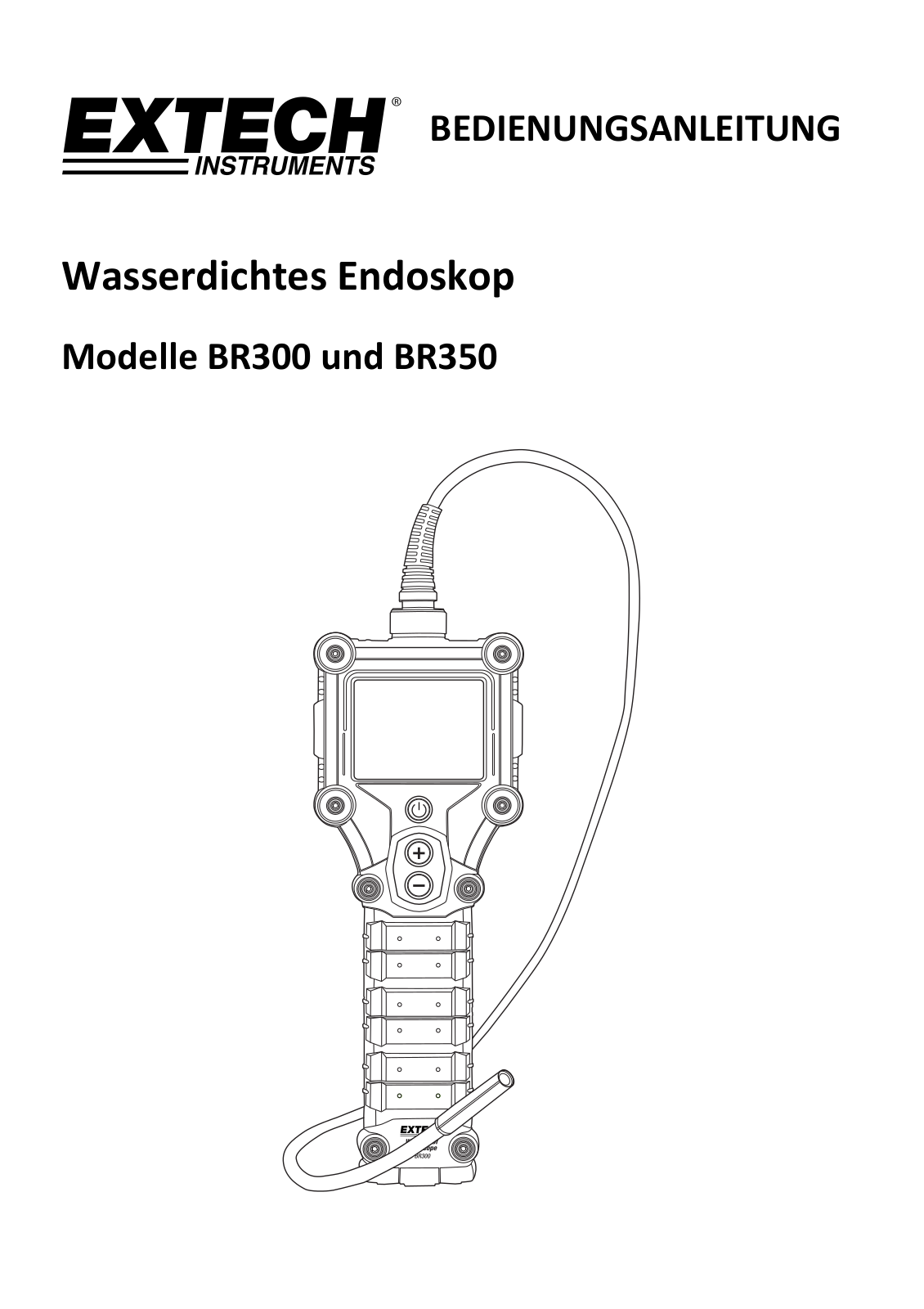 Extech BR300, BR350 User guide