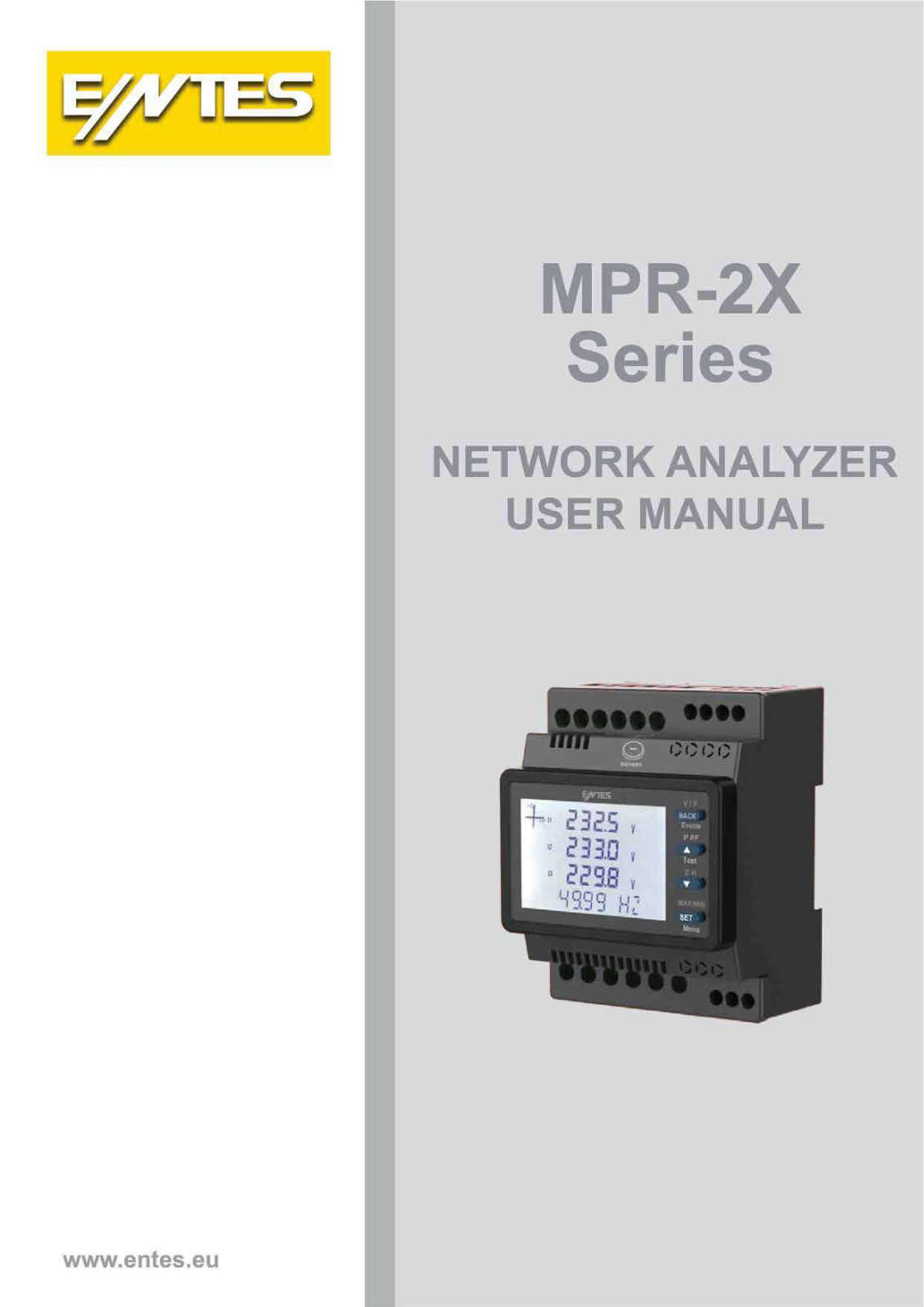 Datasheet MPR-27S 23 Specification - ManualMachine.com