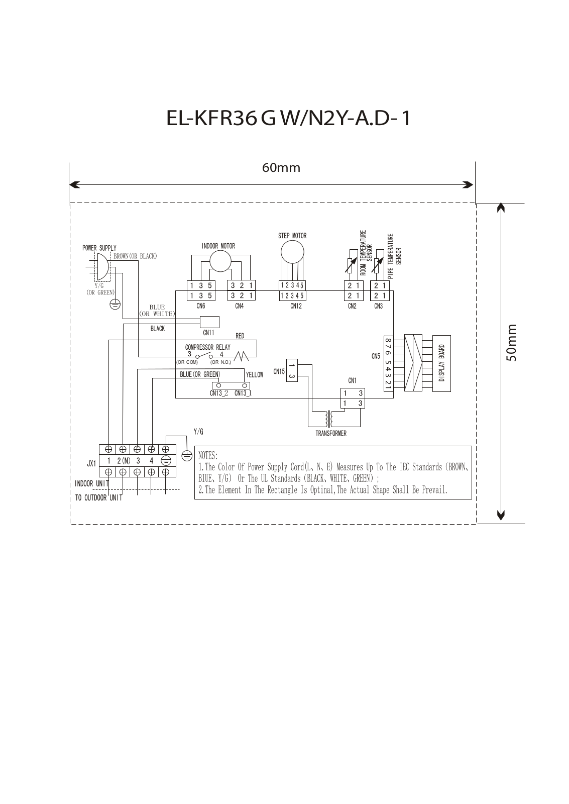 Vitek CE-KFR36G Circuit diagrams