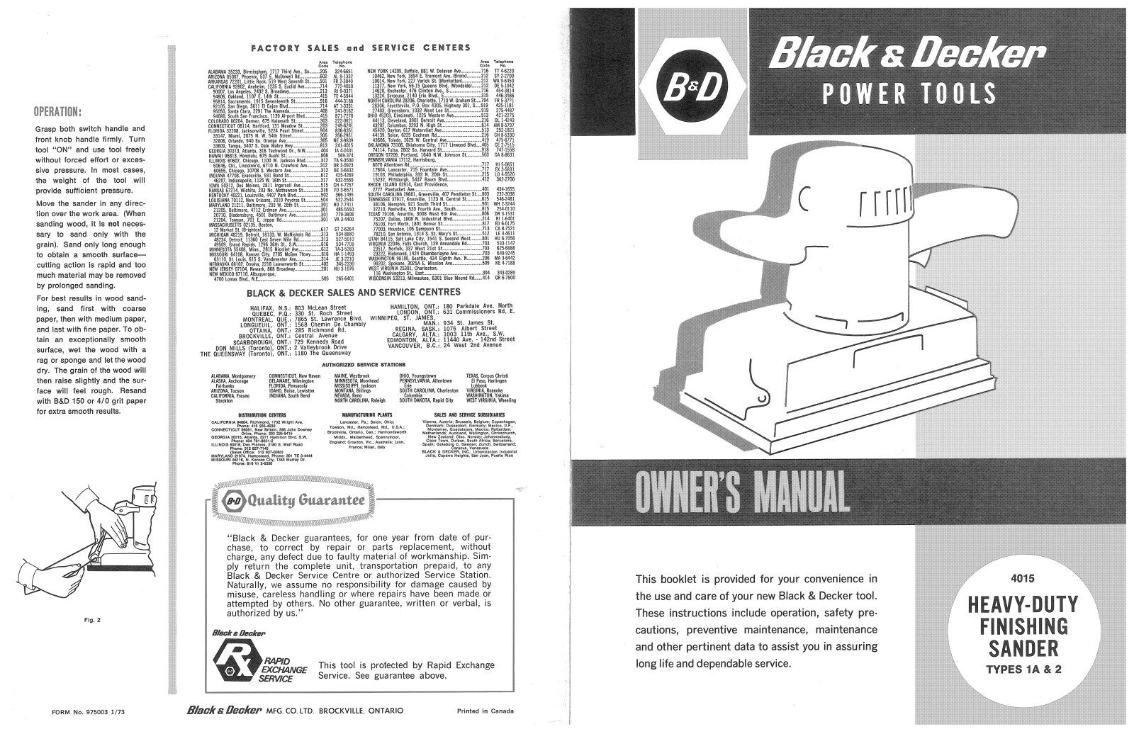 Black & Decker Elu 4015 User Manual