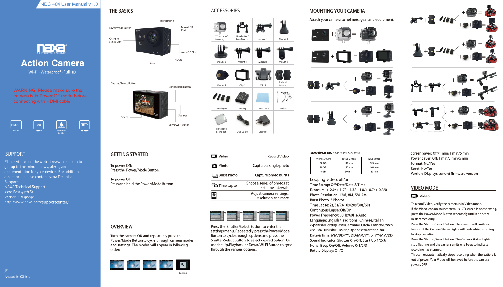 Naxa NDC-404 User Guide