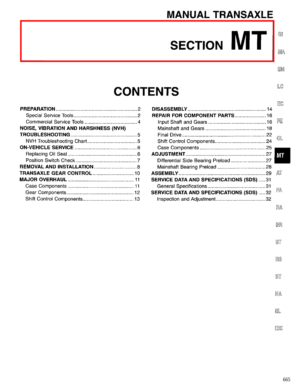 Nissan Sentra 1998 Owner's Manual