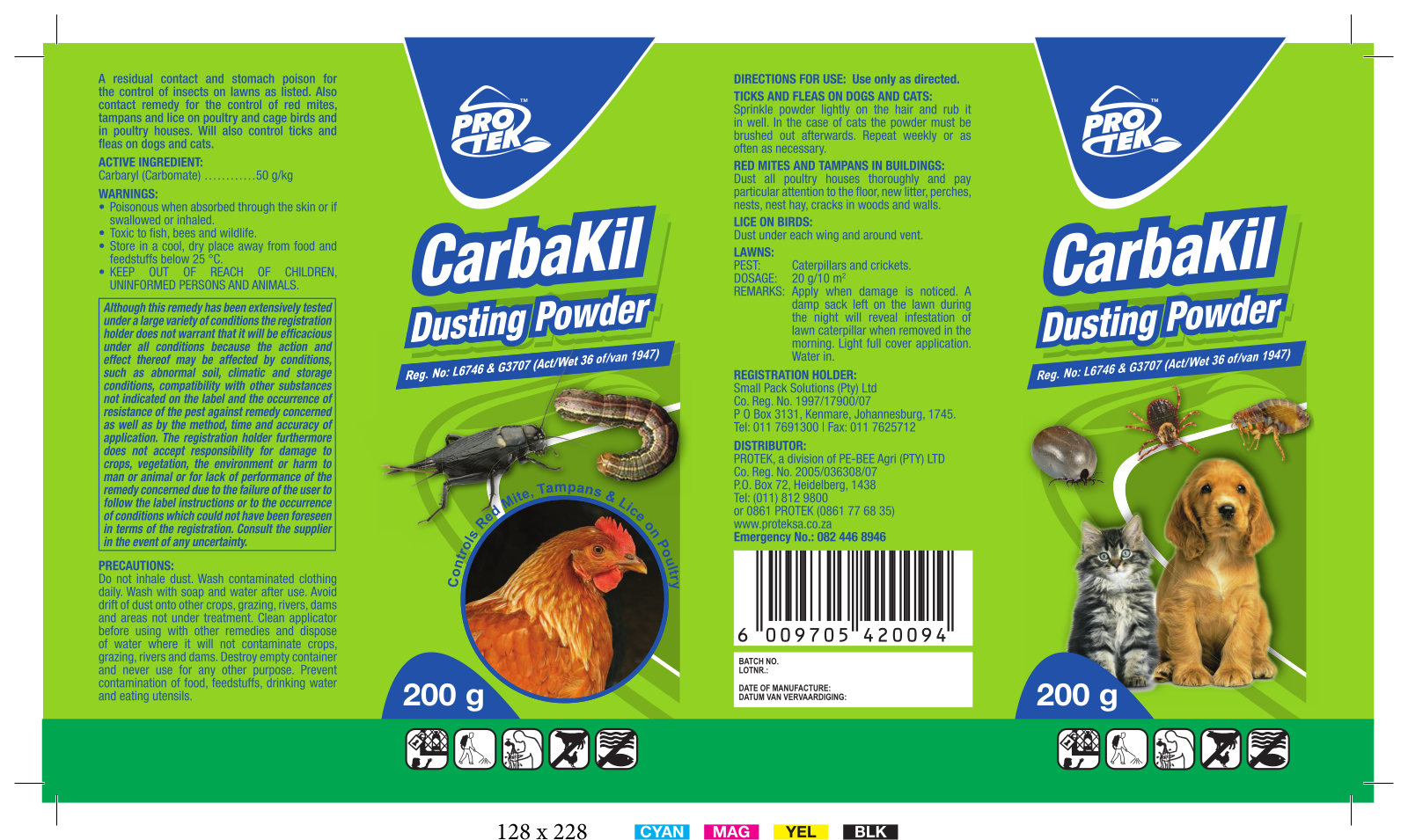 Protek SA Carbakill User Manual