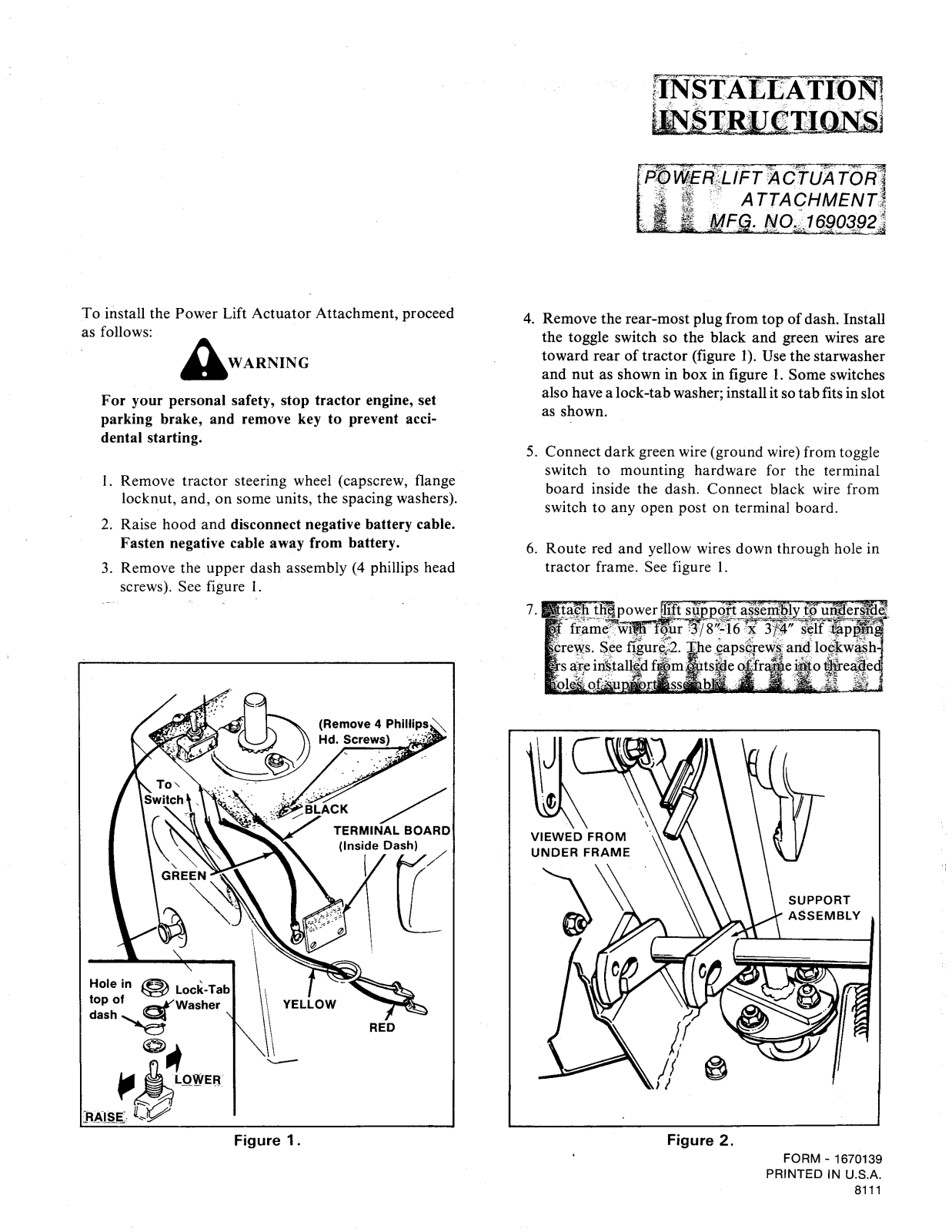 Snapper 1690392 User Manual