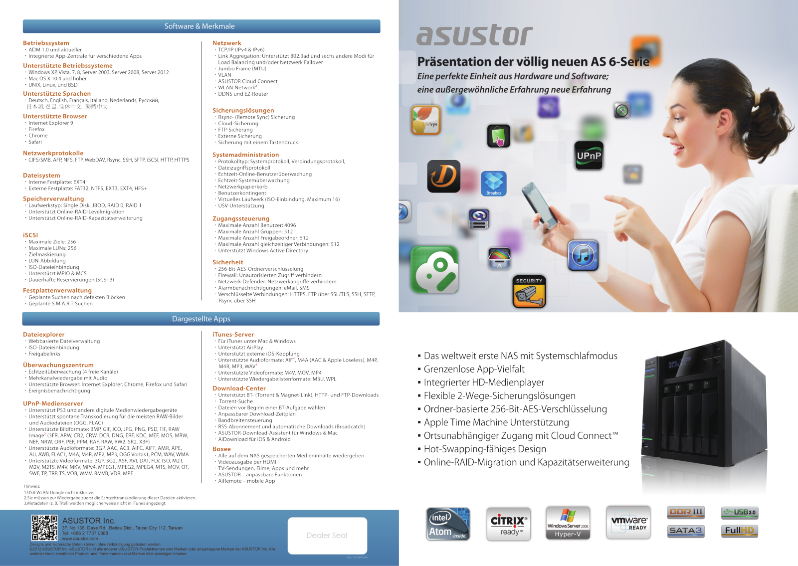 Asustor AS-604RD User Manual