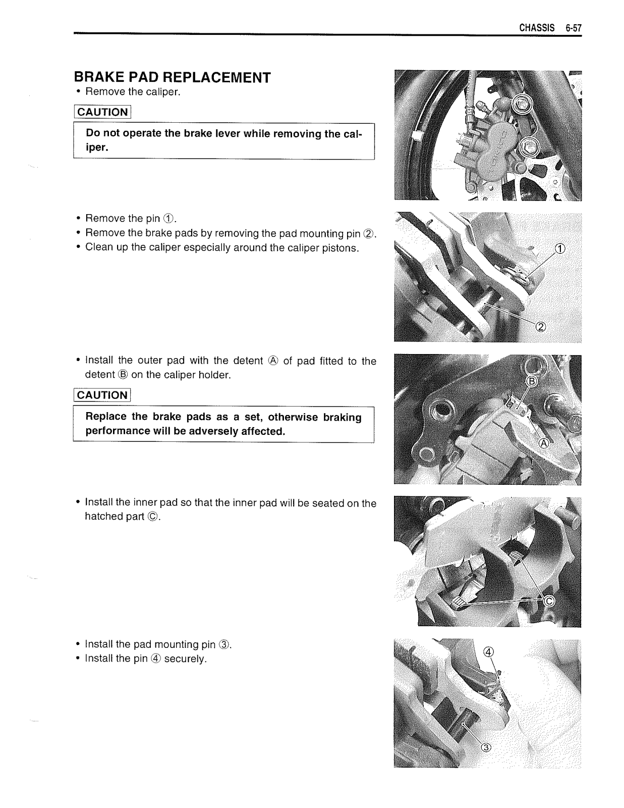 Suzuki DL1000V VSTROM Service Manual 6B Chassis