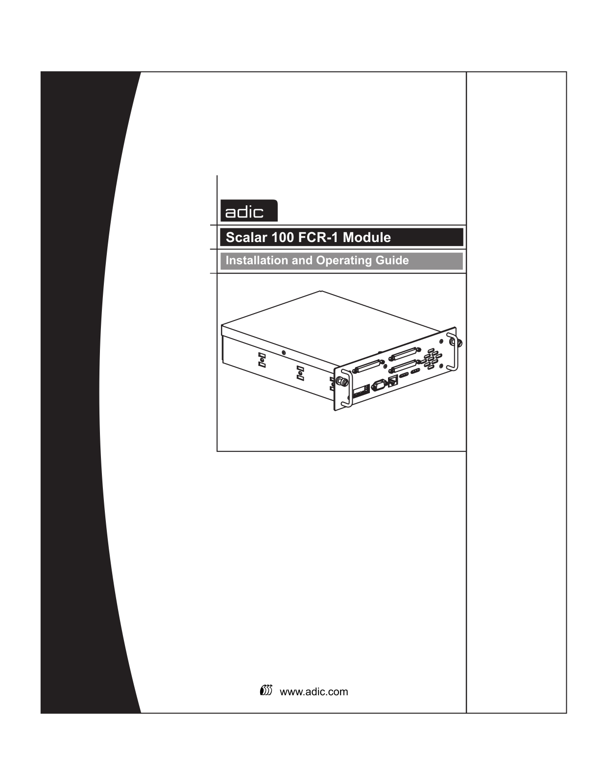 Quantum FCR 1 Installation Guide