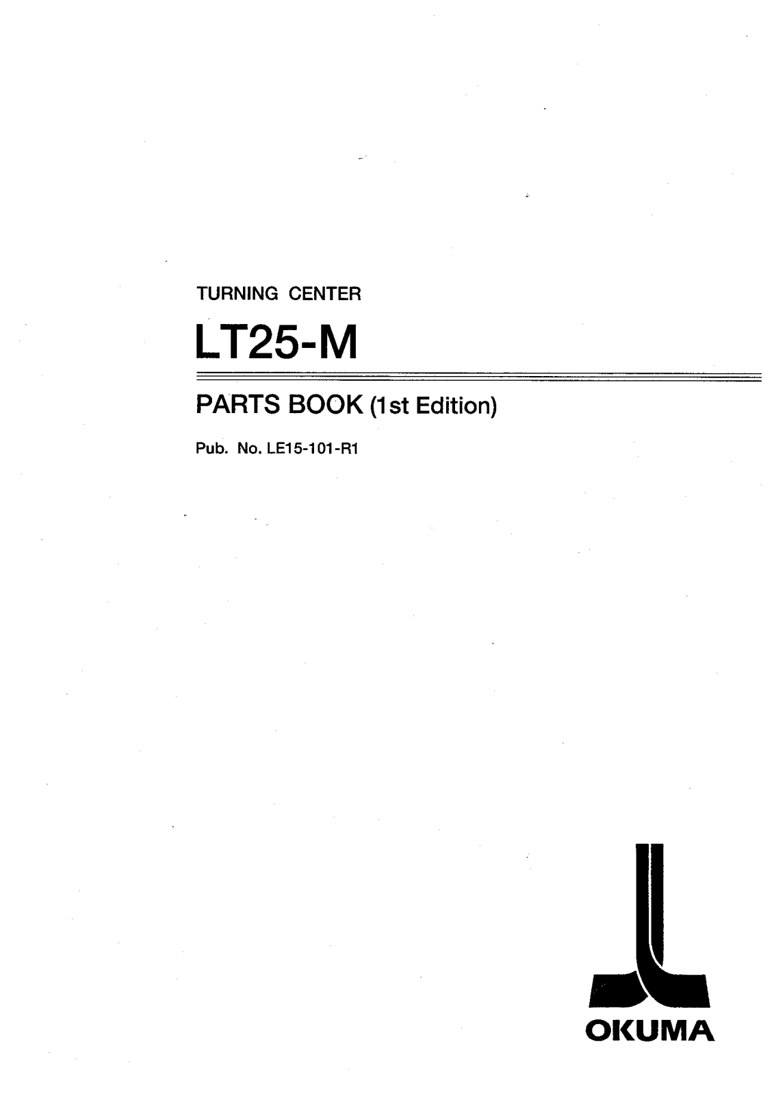 okuma LT25-M User Manual