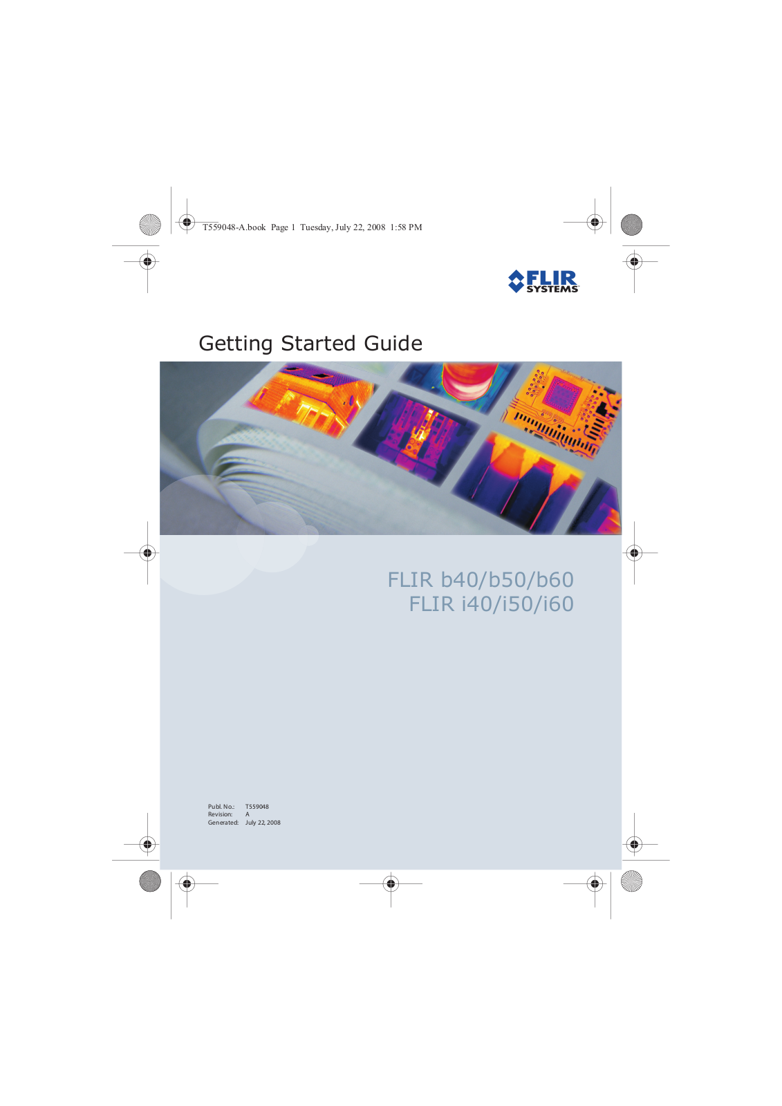 FLIR b40, b50, b60, i40, i50 Getting started guide