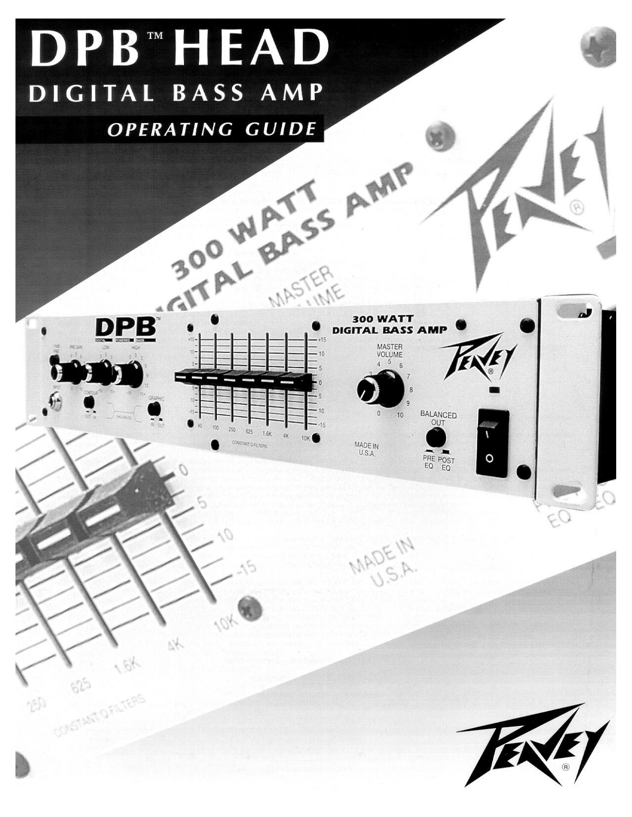 Peavey DPB Head User Manual