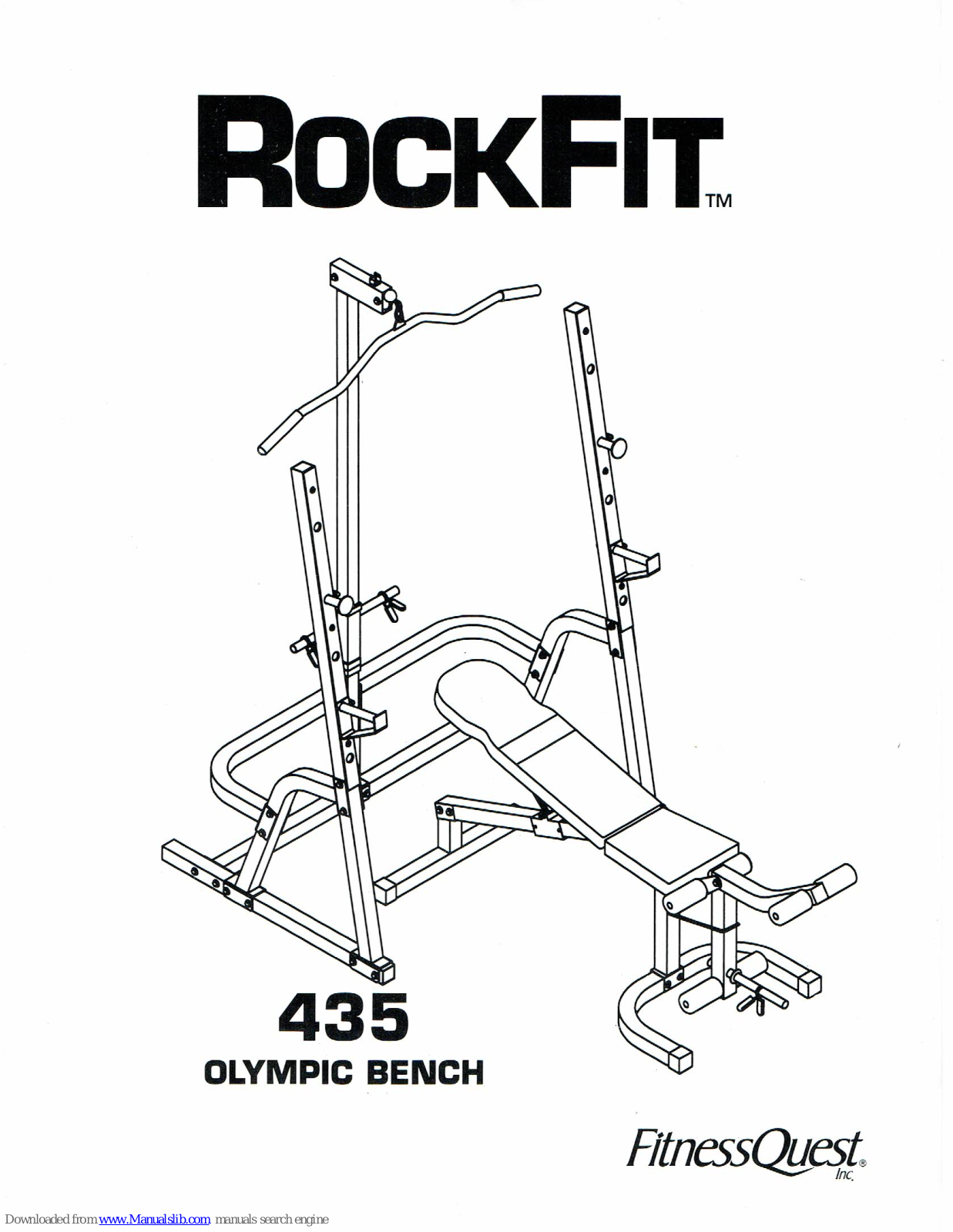 FITNESSQUEST RockFit 435 User Manual