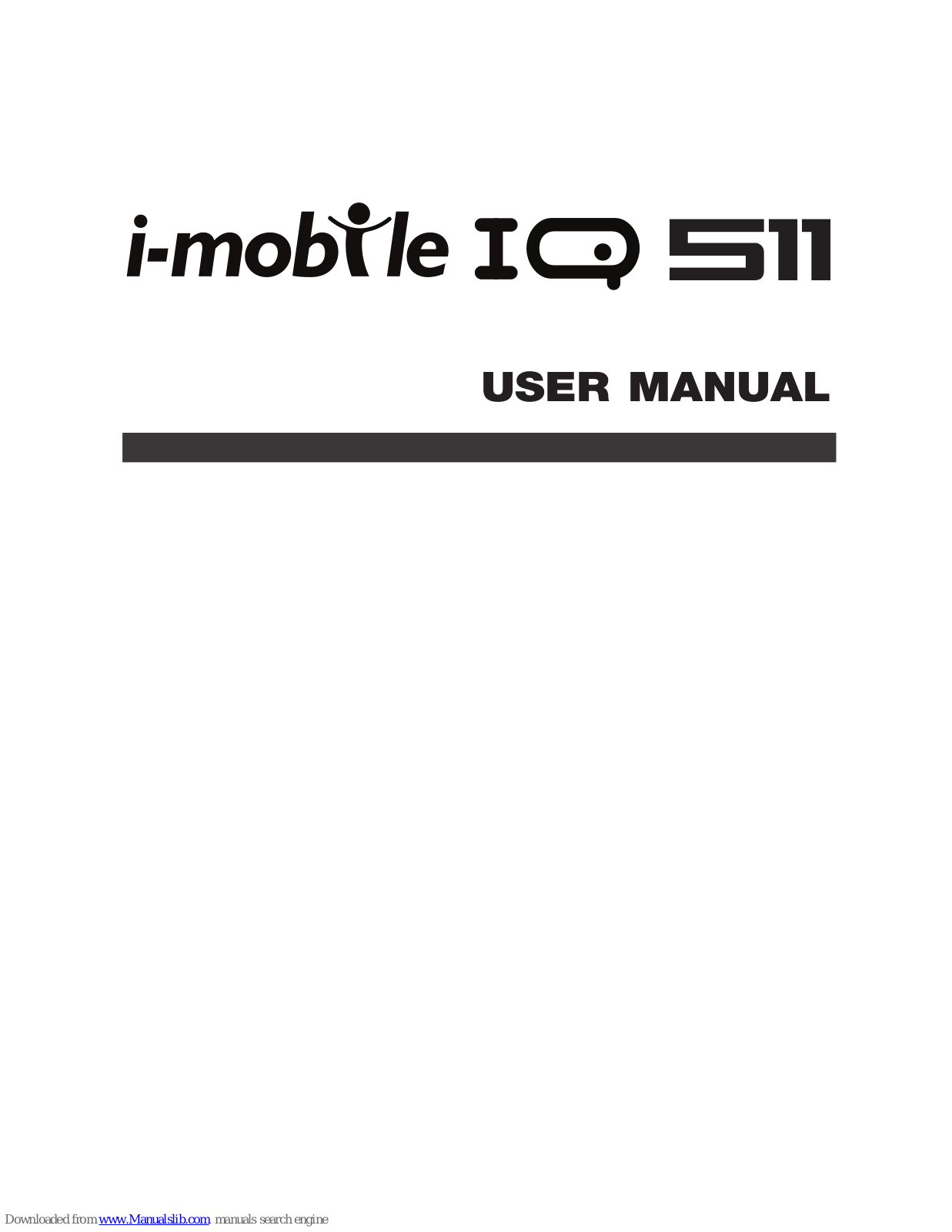 i-mobile IQ 511 User Manual