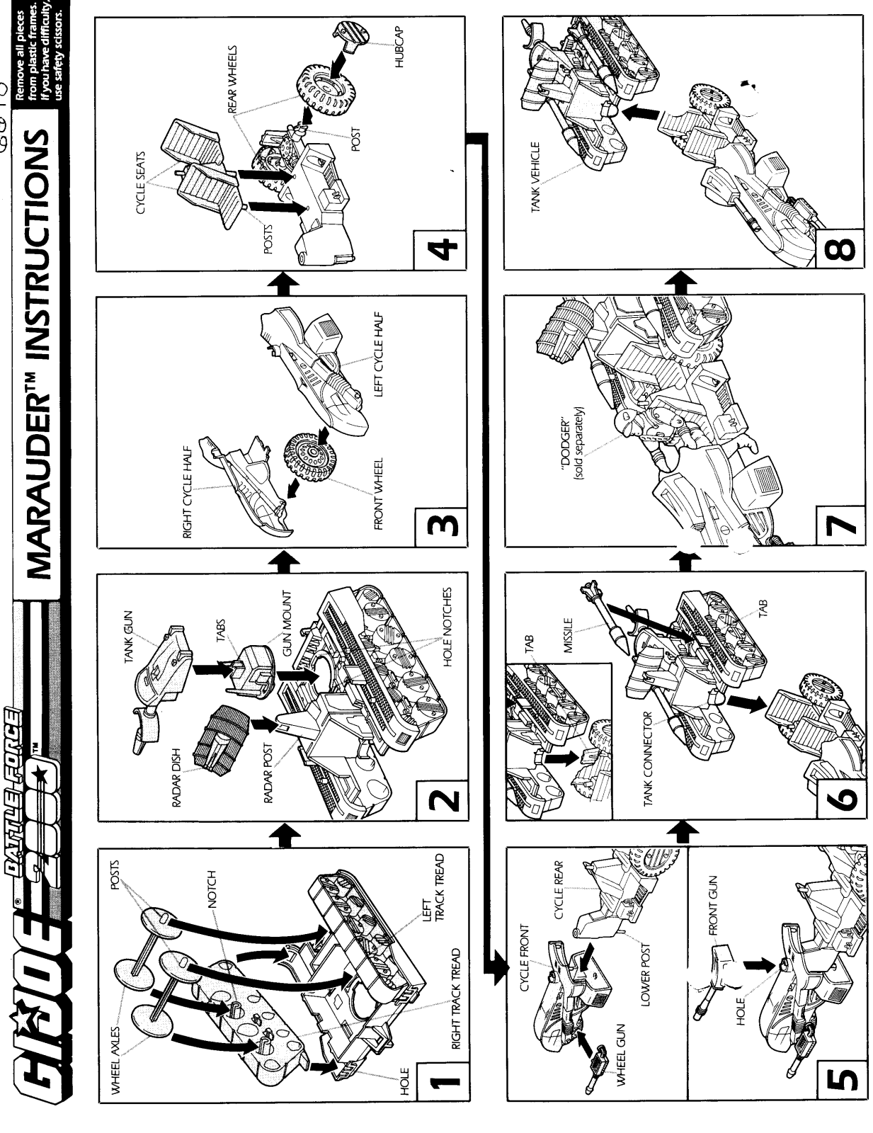 HASBRO GIJoe Marauder User Manual