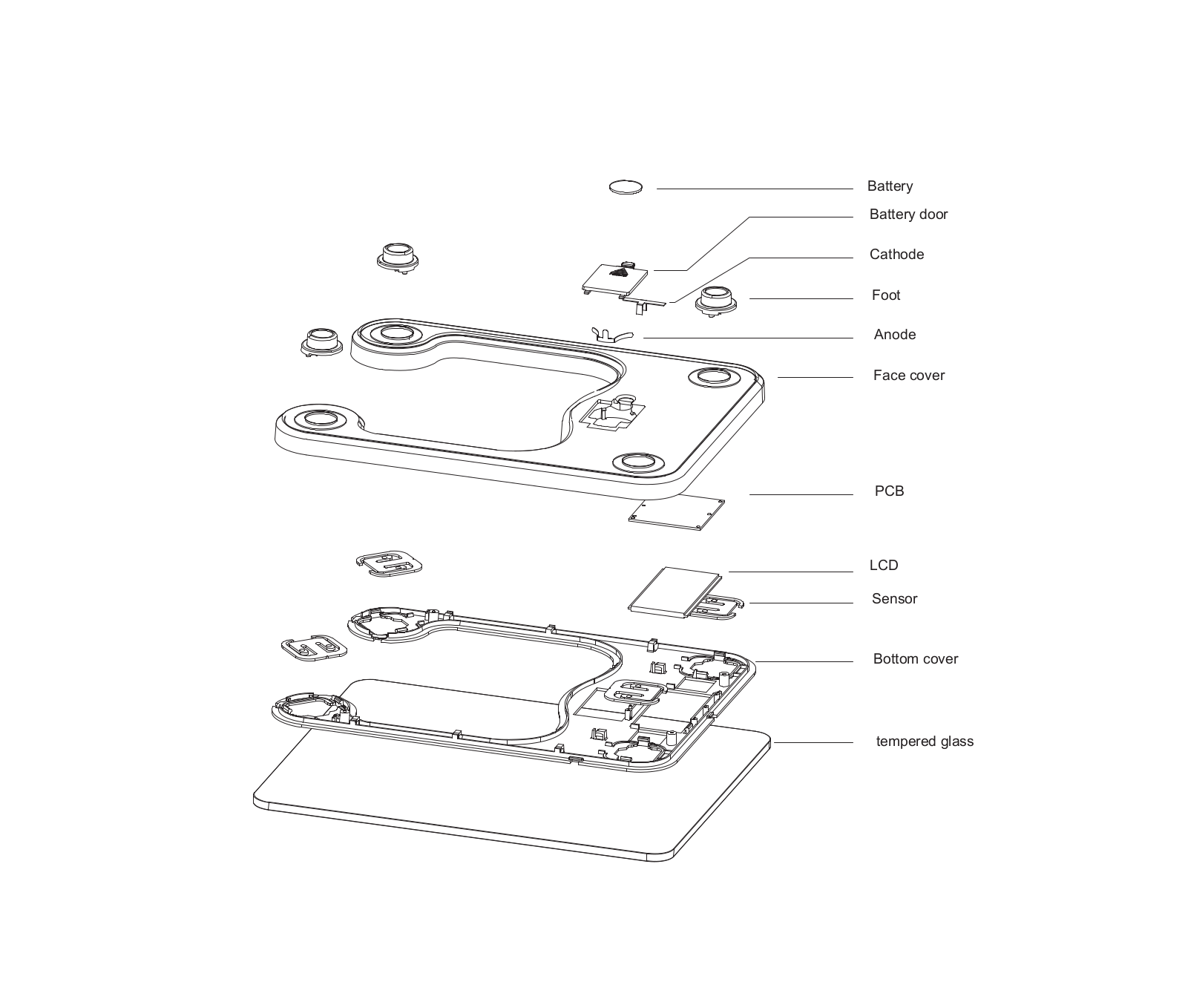 Vitek VT-2400 Explorer Drawing