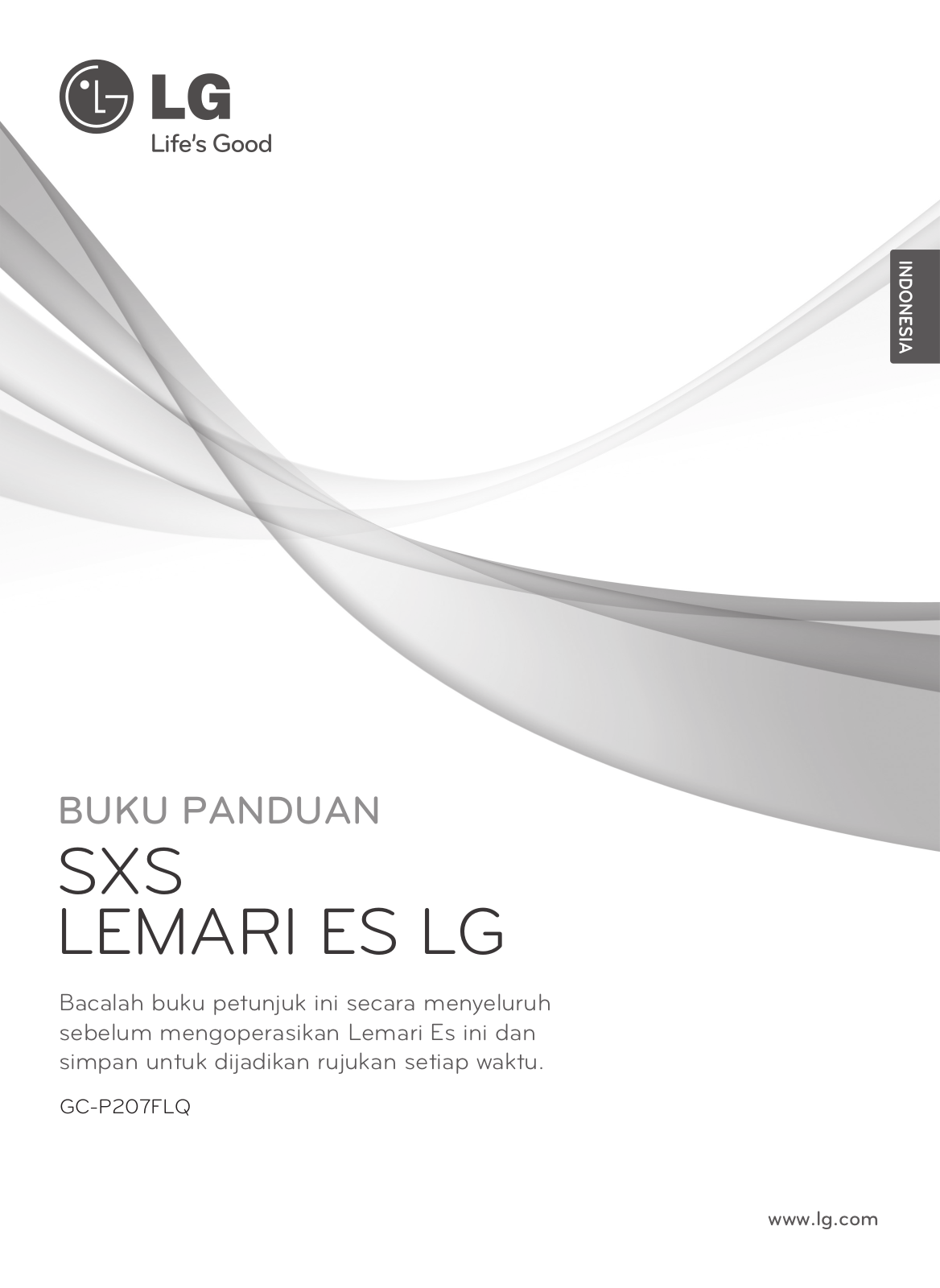 LG GC-P207FLQ Manual book