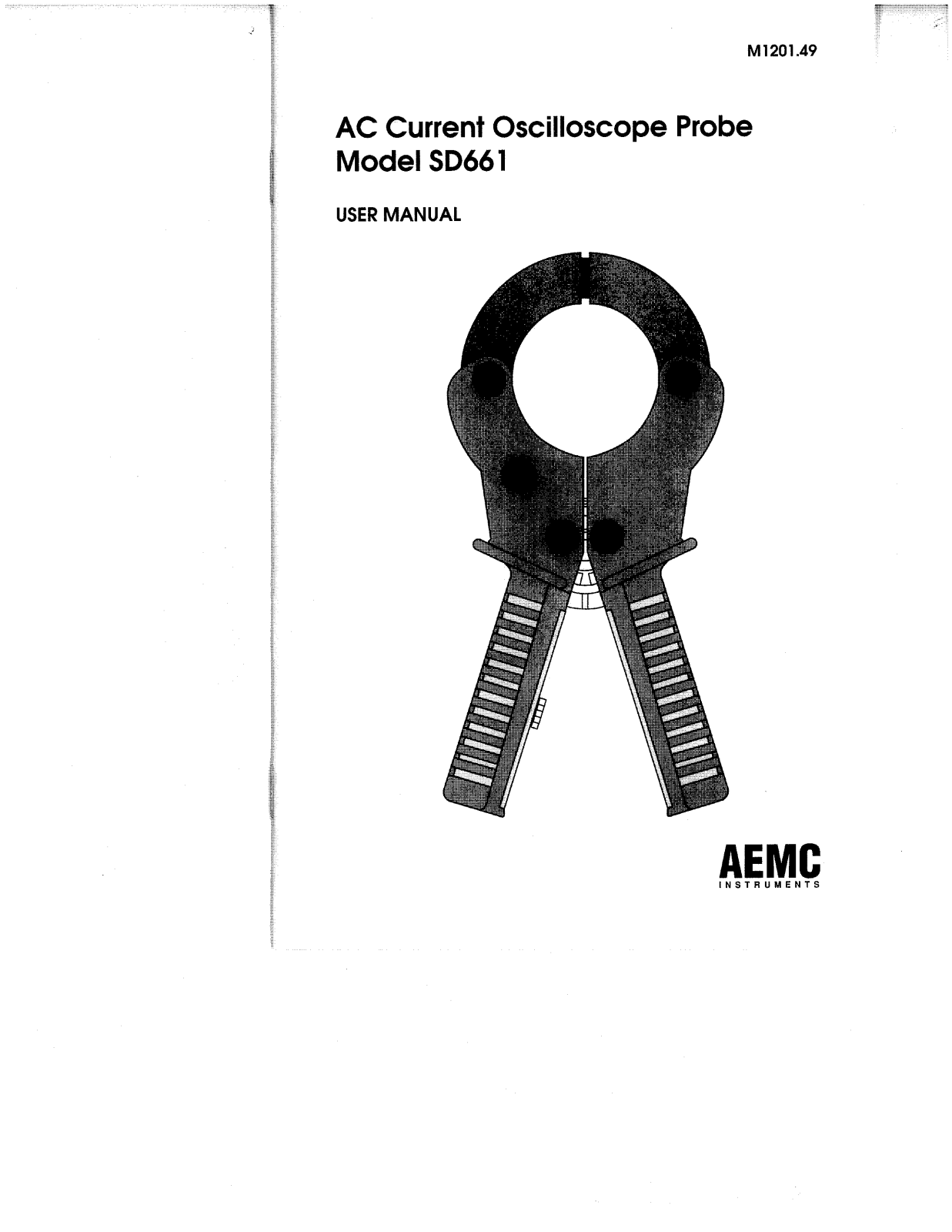 Aemc instruments SD661 User Manual