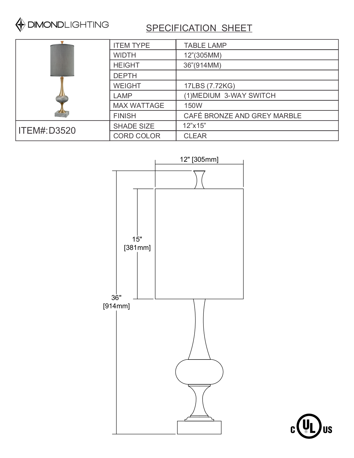 ELK Home D3520 User Manual