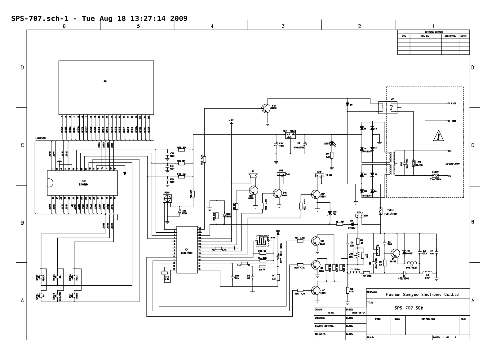 Vitek VT-1764NEW Circuit diagrams