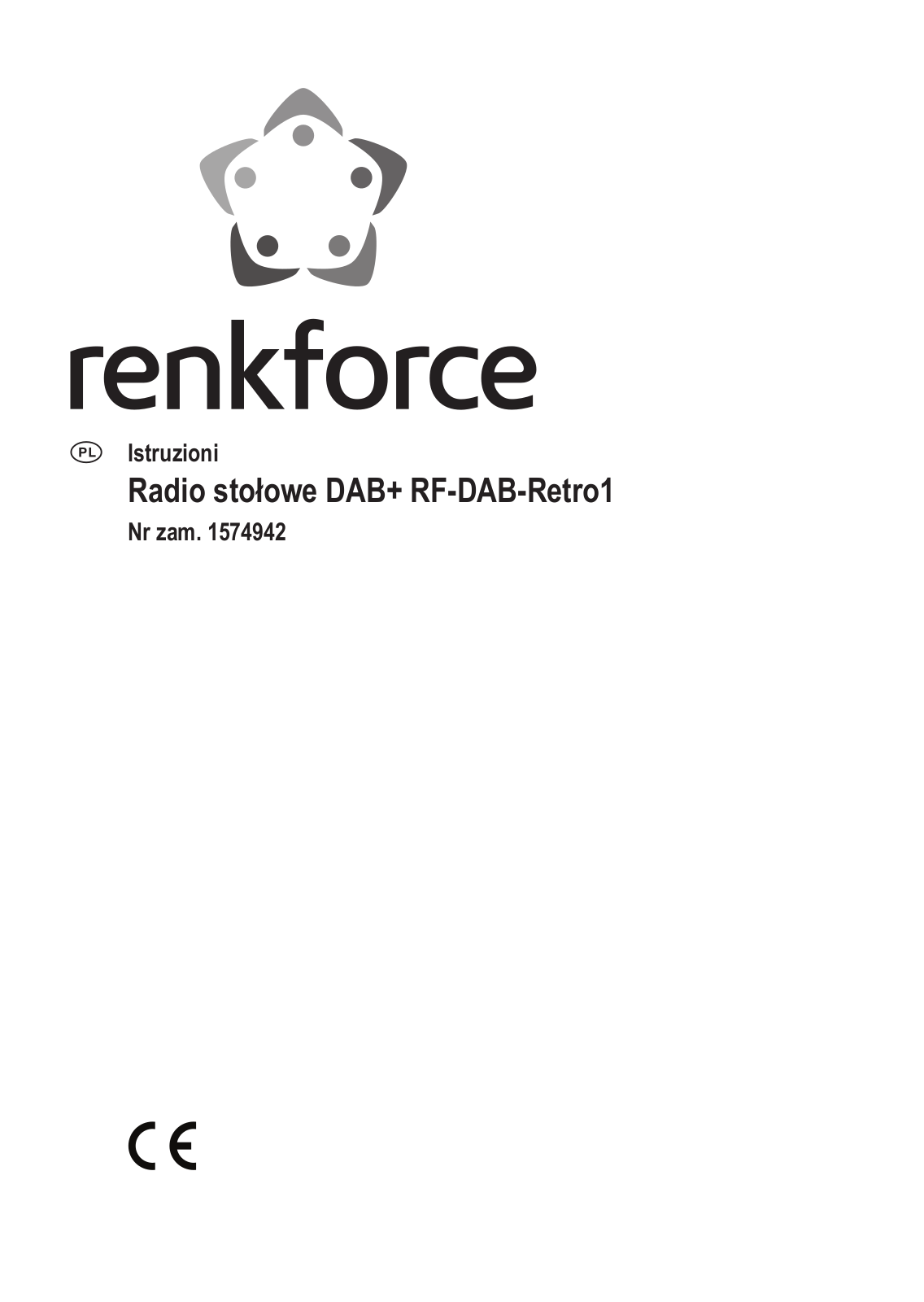 Renkforce 1574942 Operating Instructions