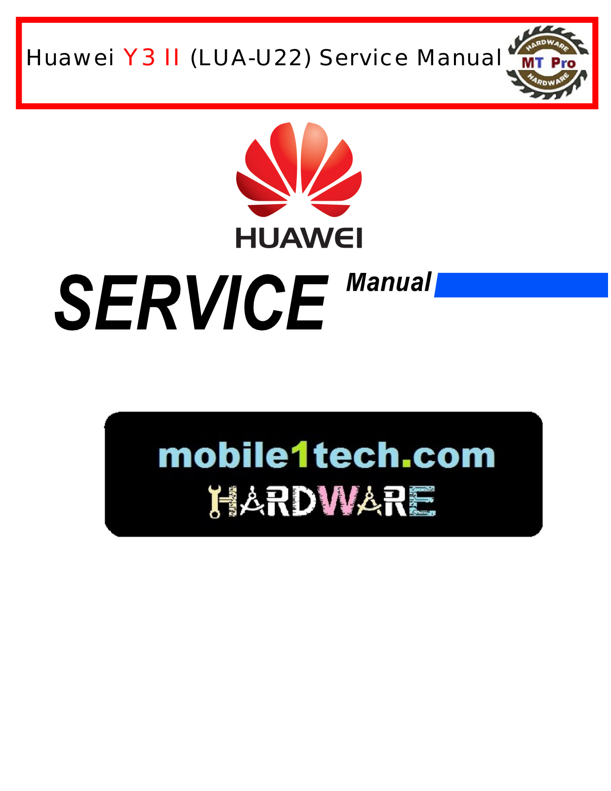 Huawei Y3II Schematics