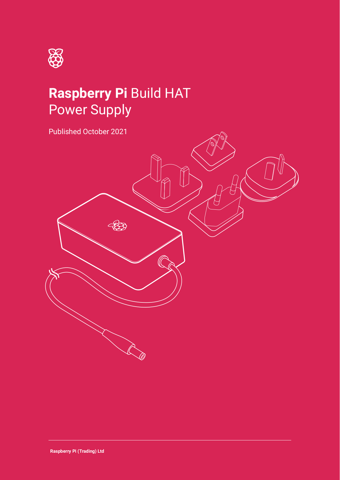 RASPBERRY PI RPI PS 48W WT AU Datasheet