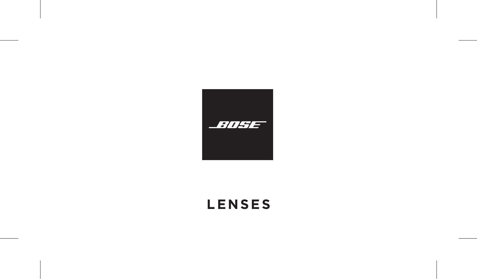 Bose LENSES Installation Guide