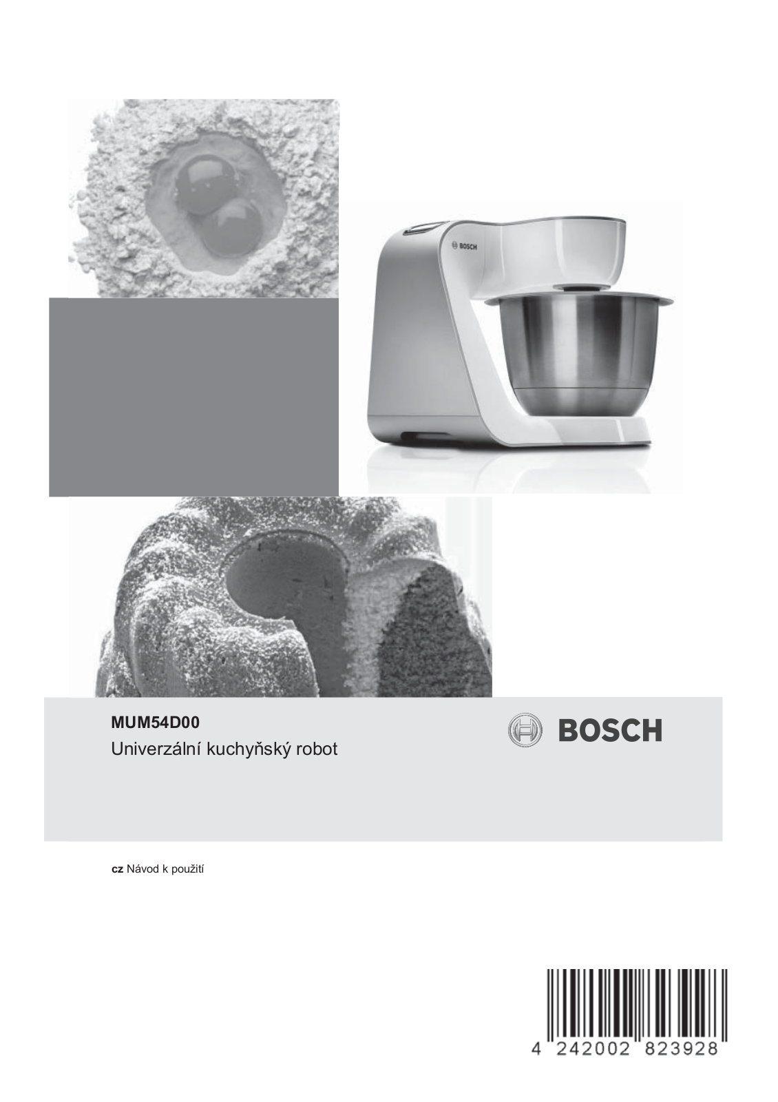 Bosch MUM54D00 User Manual