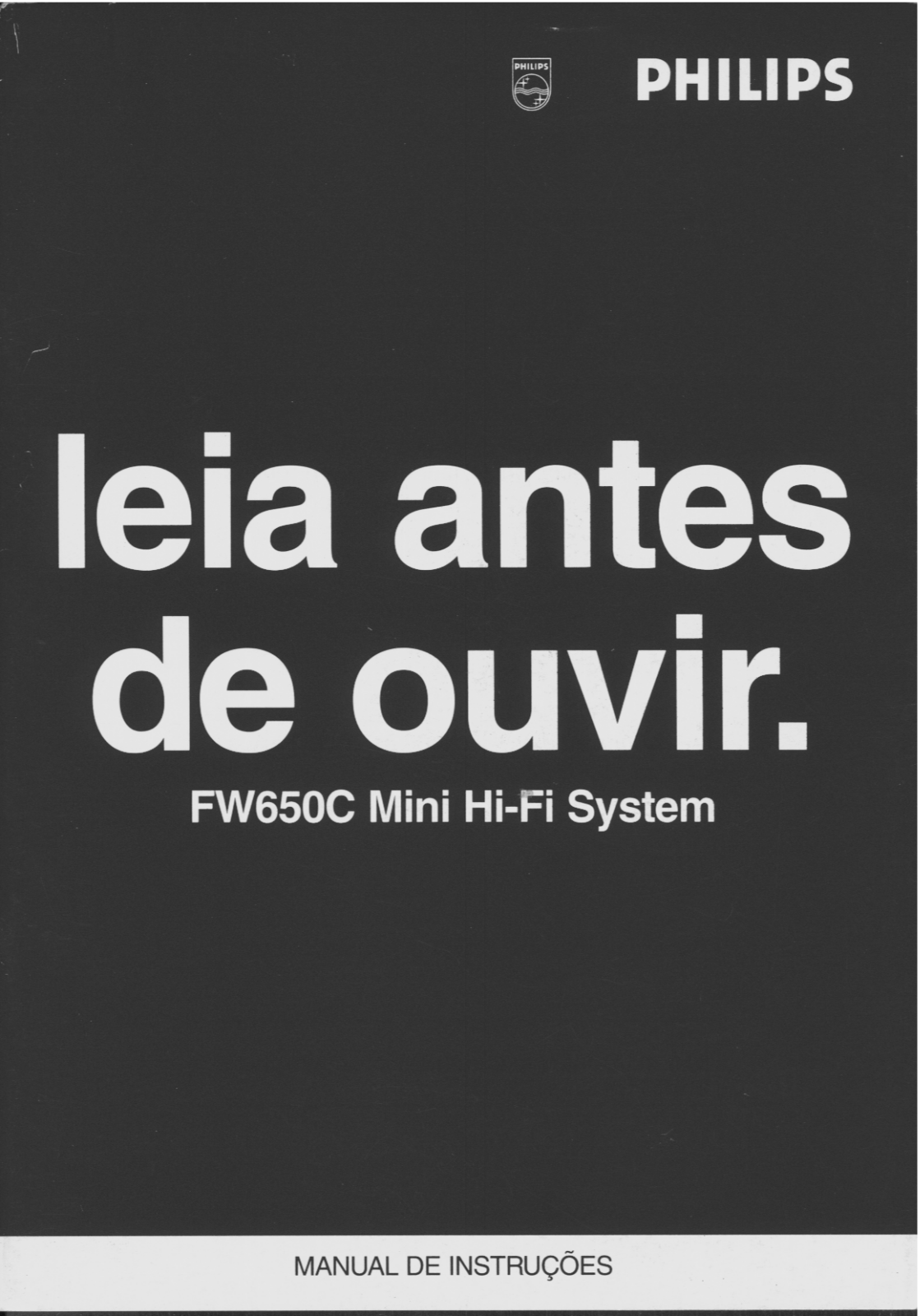 Philips FW650C User Manual