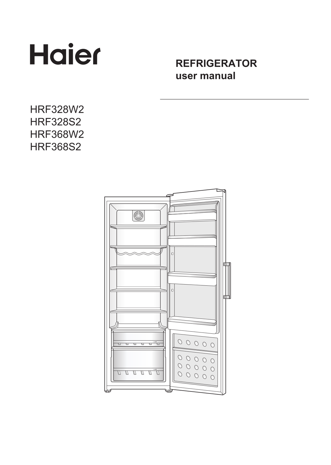 Haier HVF260WH2HRF328W2 User Manual