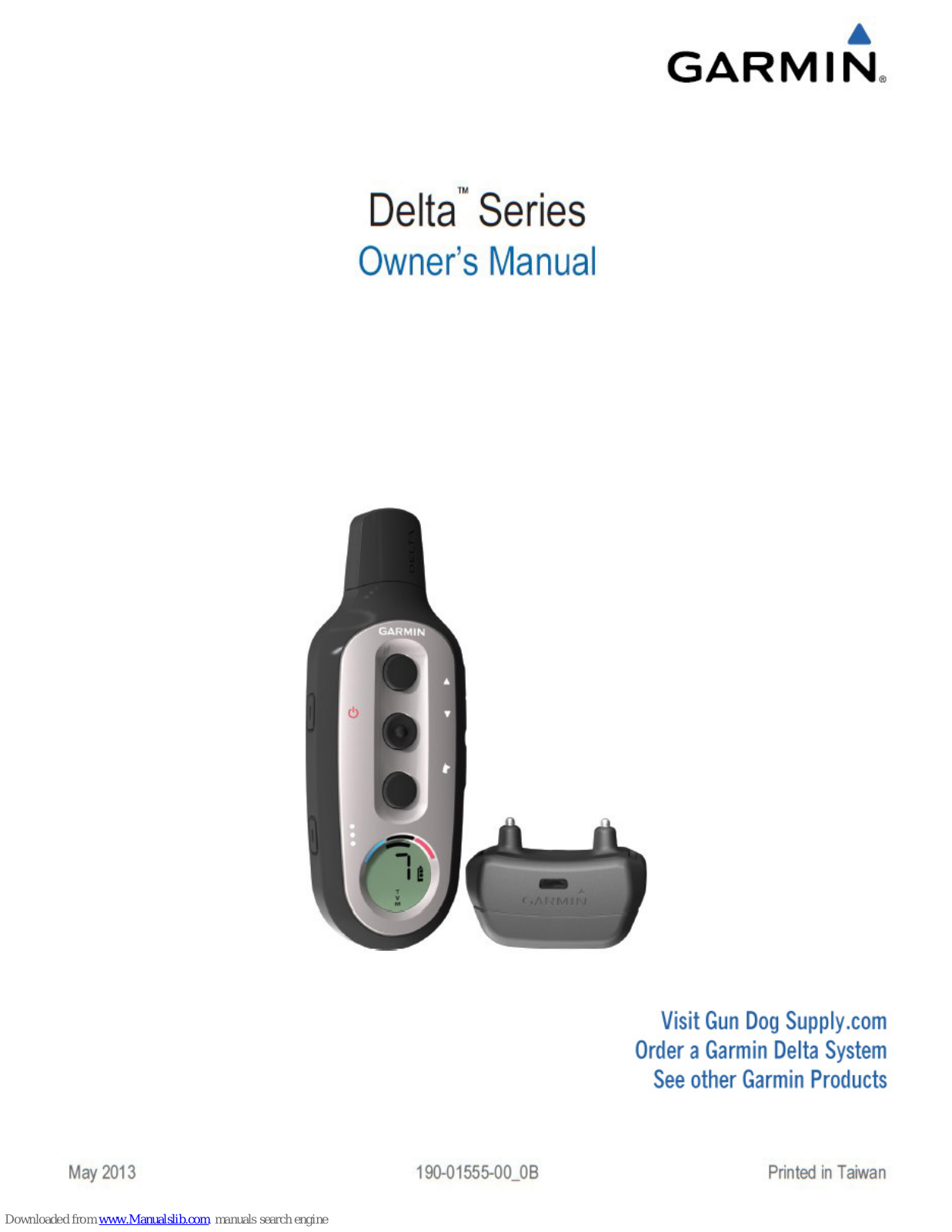 Garmin Delta Series Owner's Manual