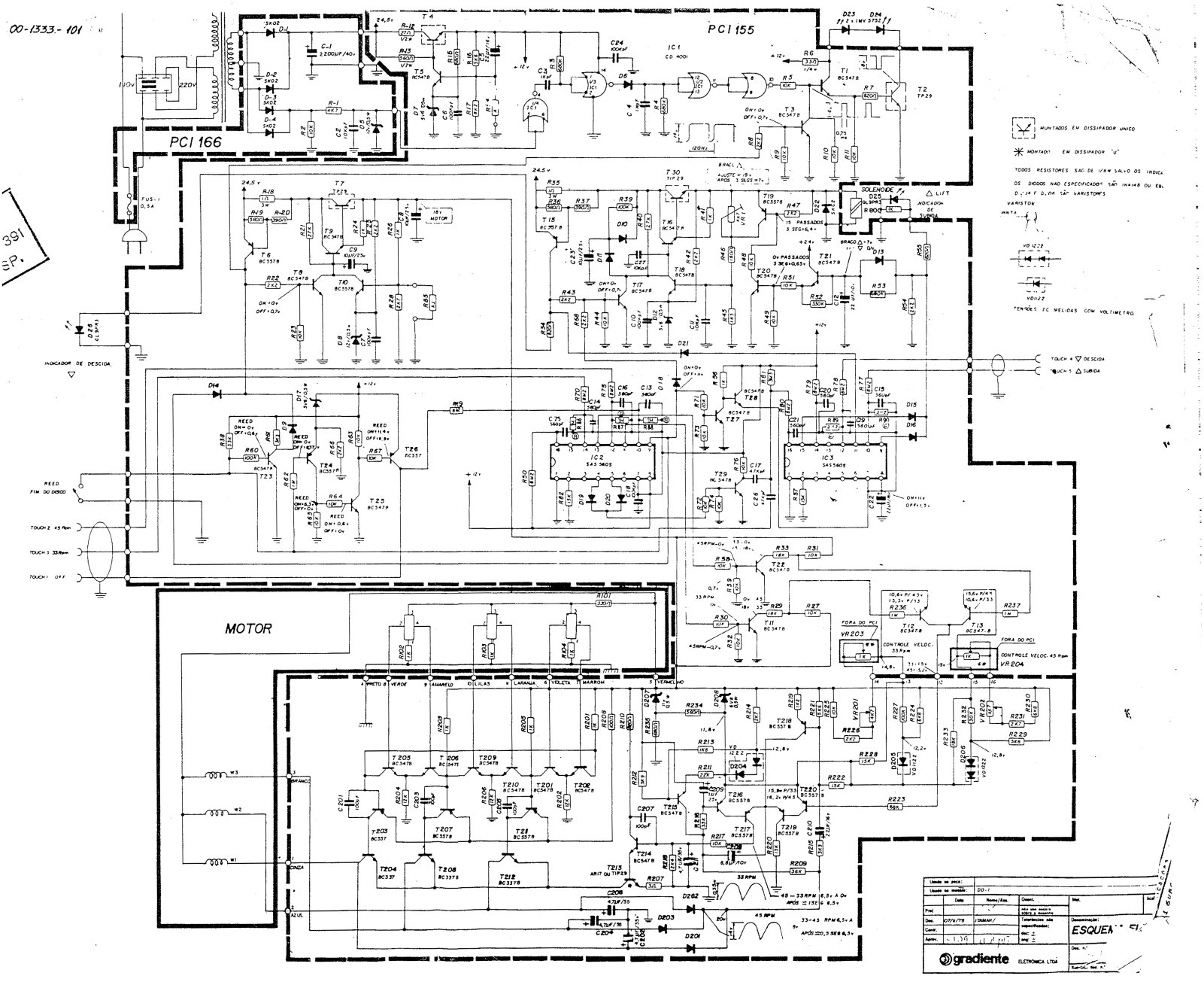 Gradiente DD-1 Schematic