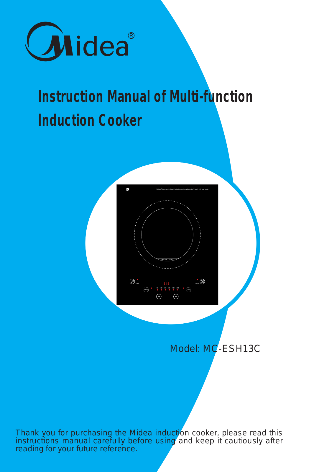 MD Consumer Electric MC-C13S501 User Manual