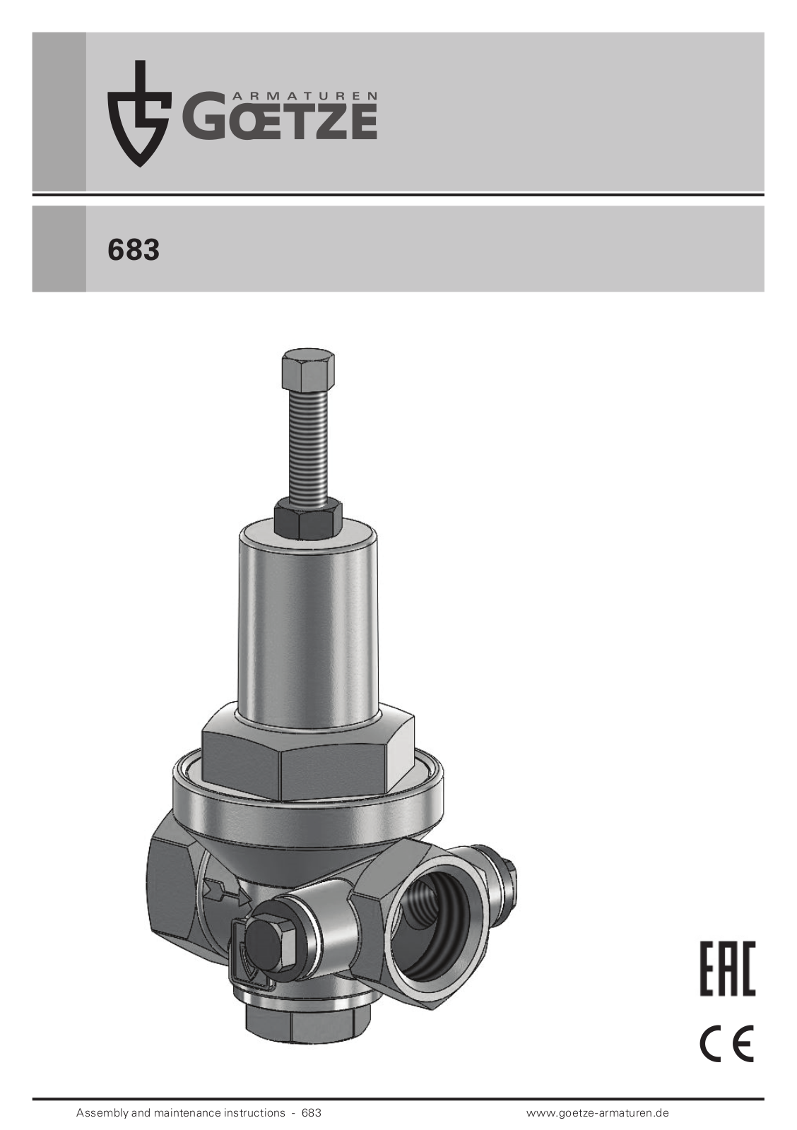 Goetze 683 Assembly Instructions Manual