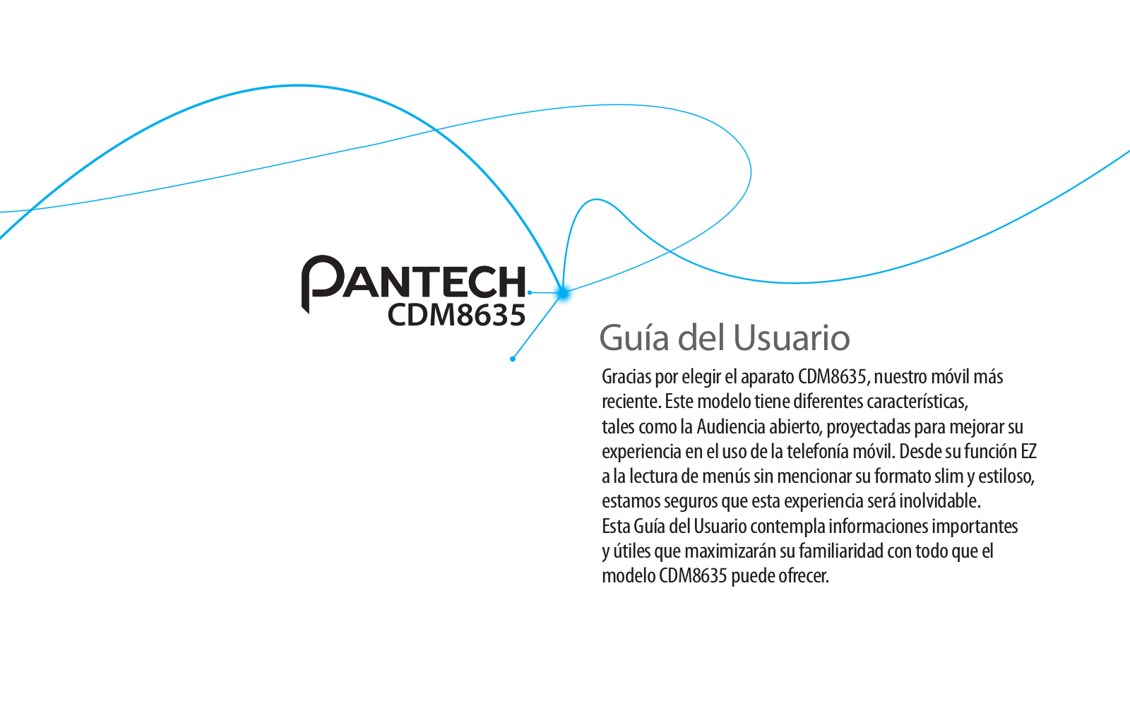 Pantech CDM8635 User Manual