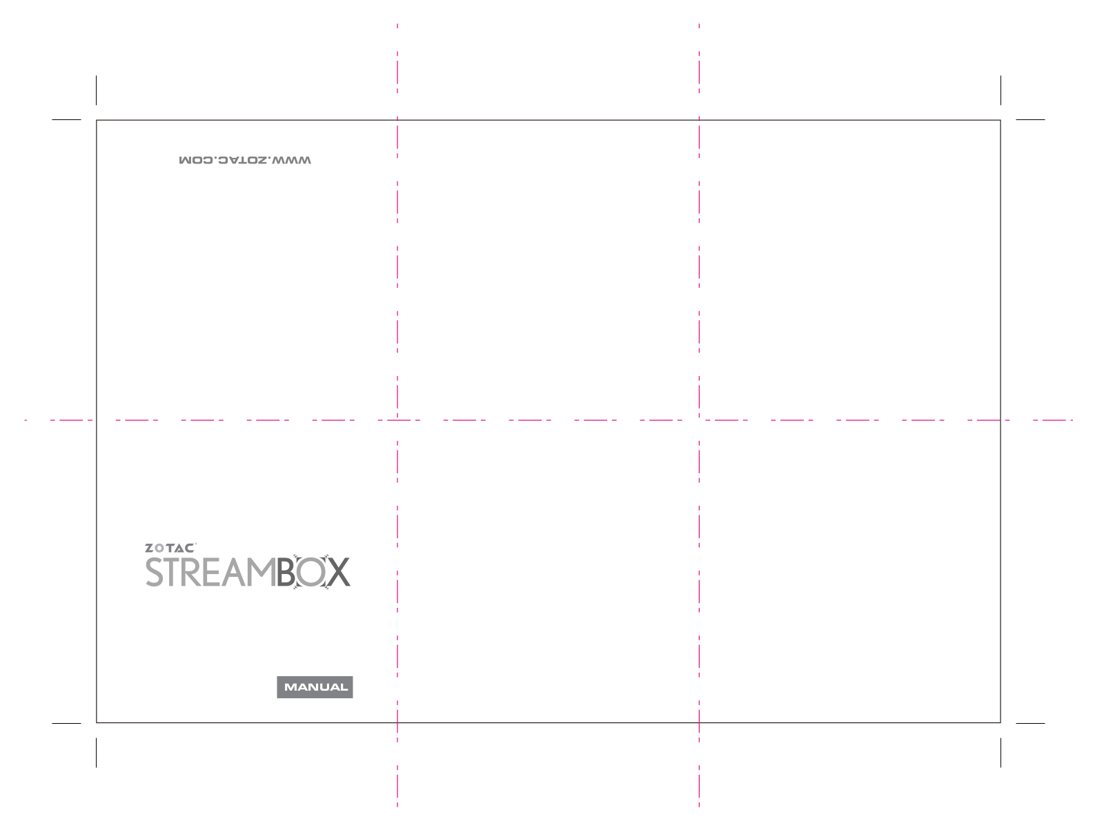 Zotac STREAMBOX user manual