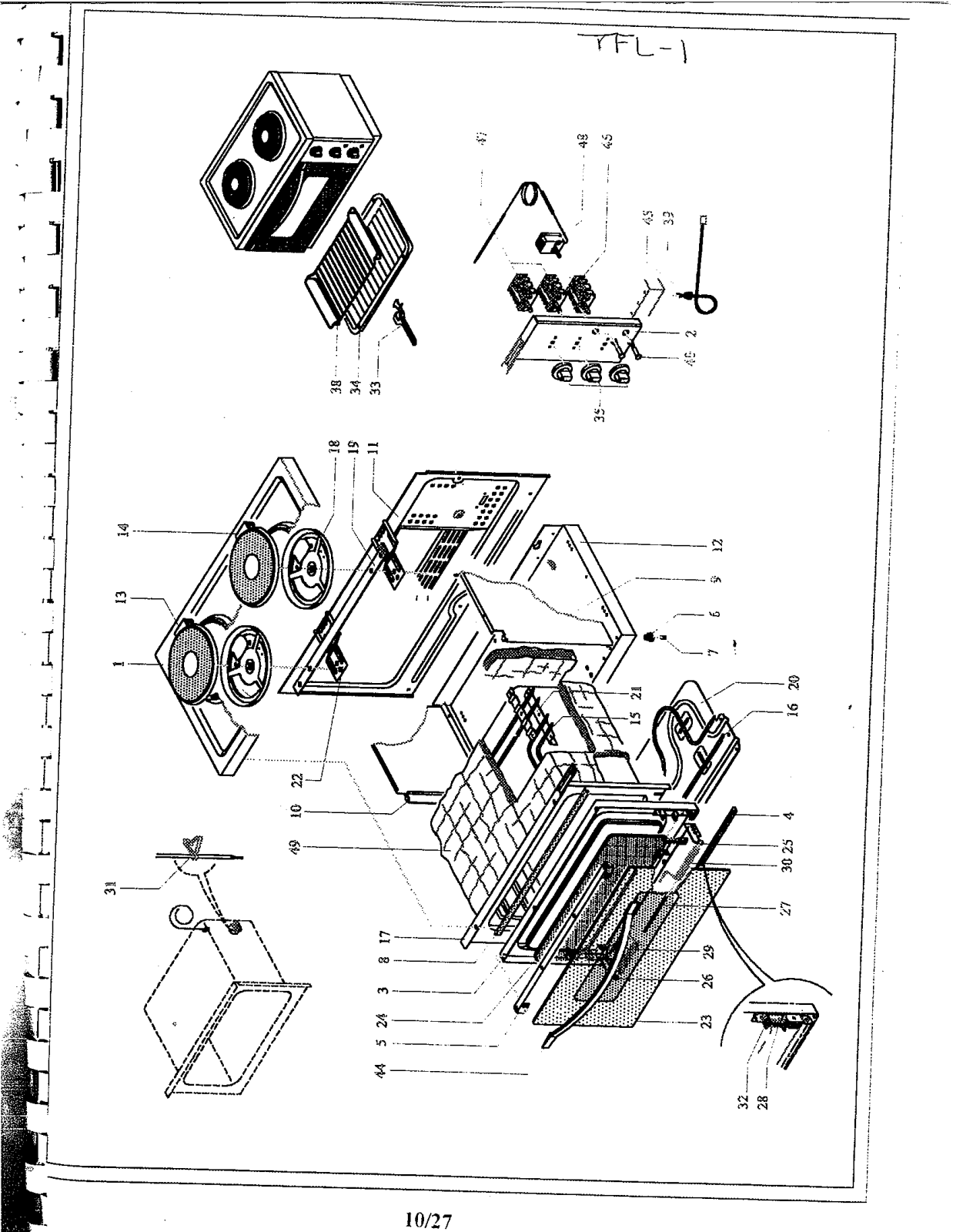 Avanti TFL-1 Parts List