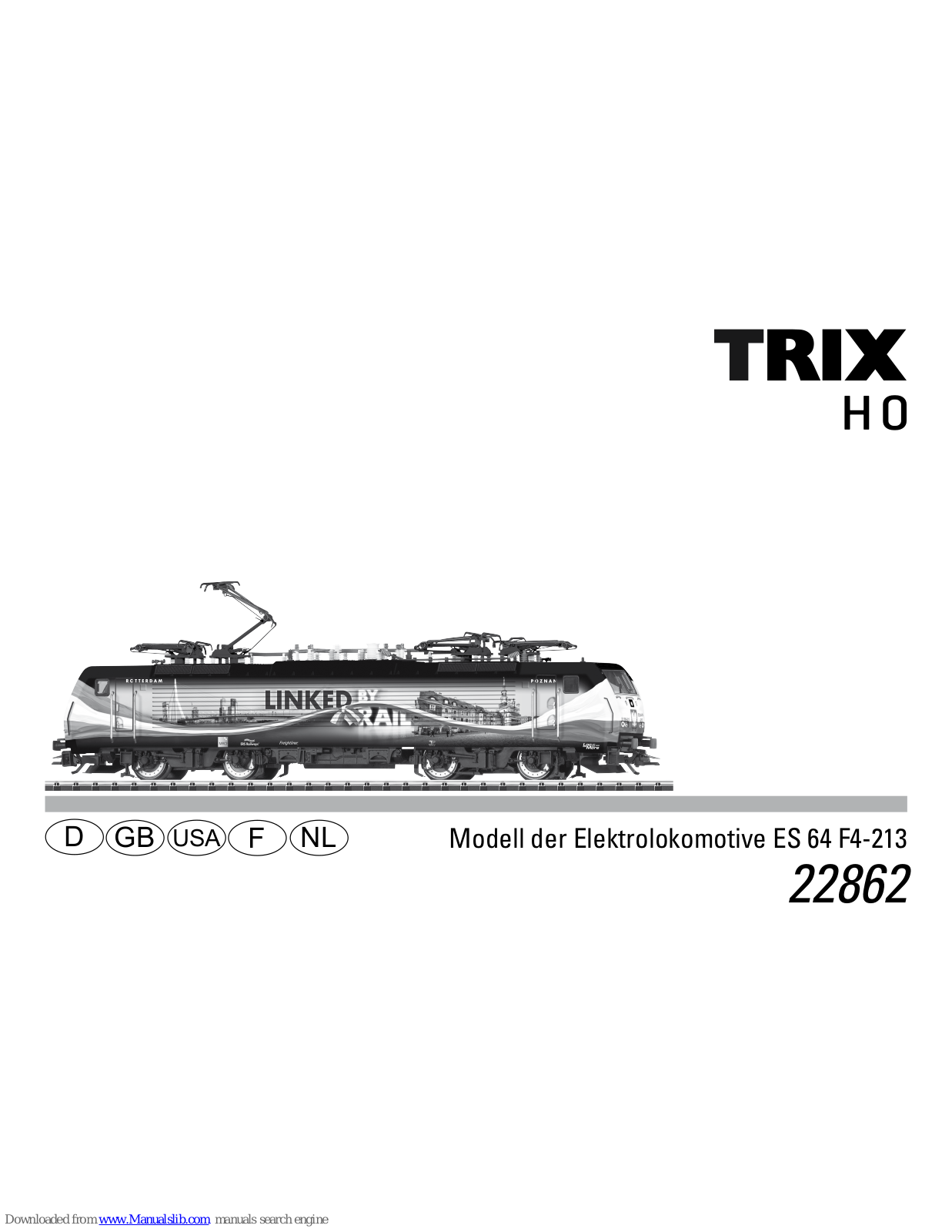 Trix ES 64 F4-213, 22862 User Manual