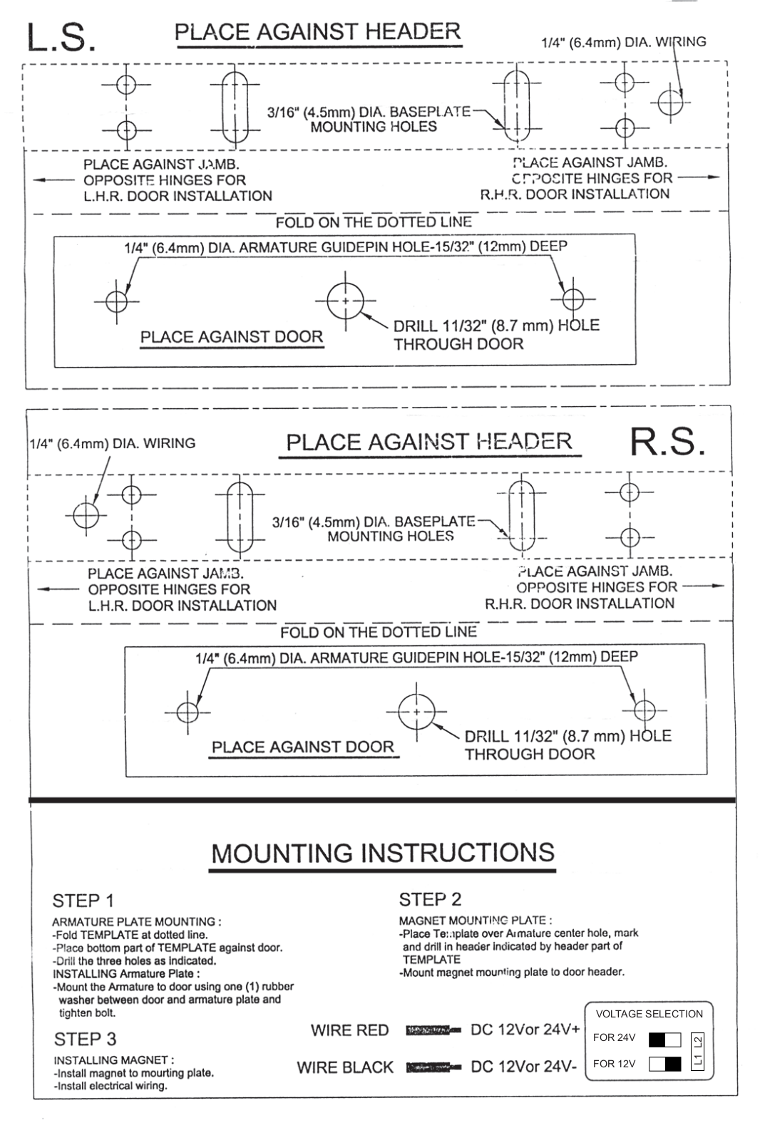 Alarm Controls 300S Installation Manual