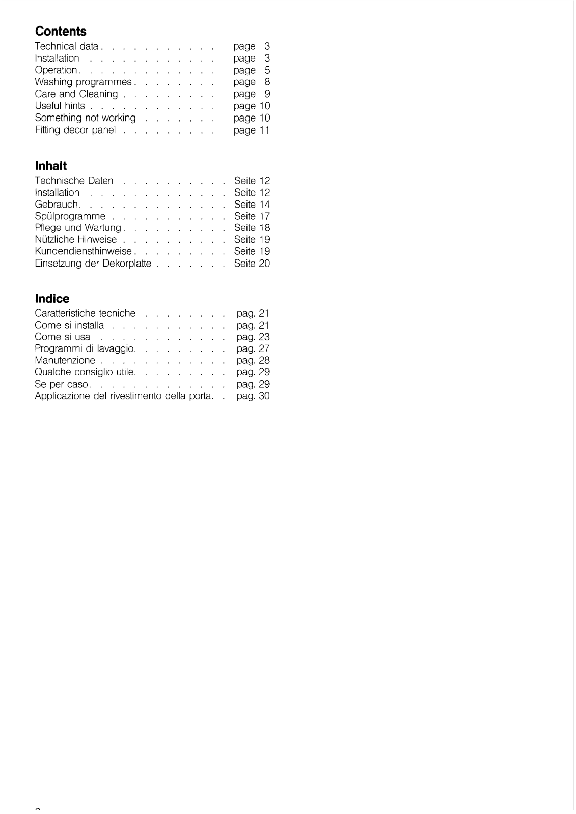 Zanussi ZW4618 User Manual