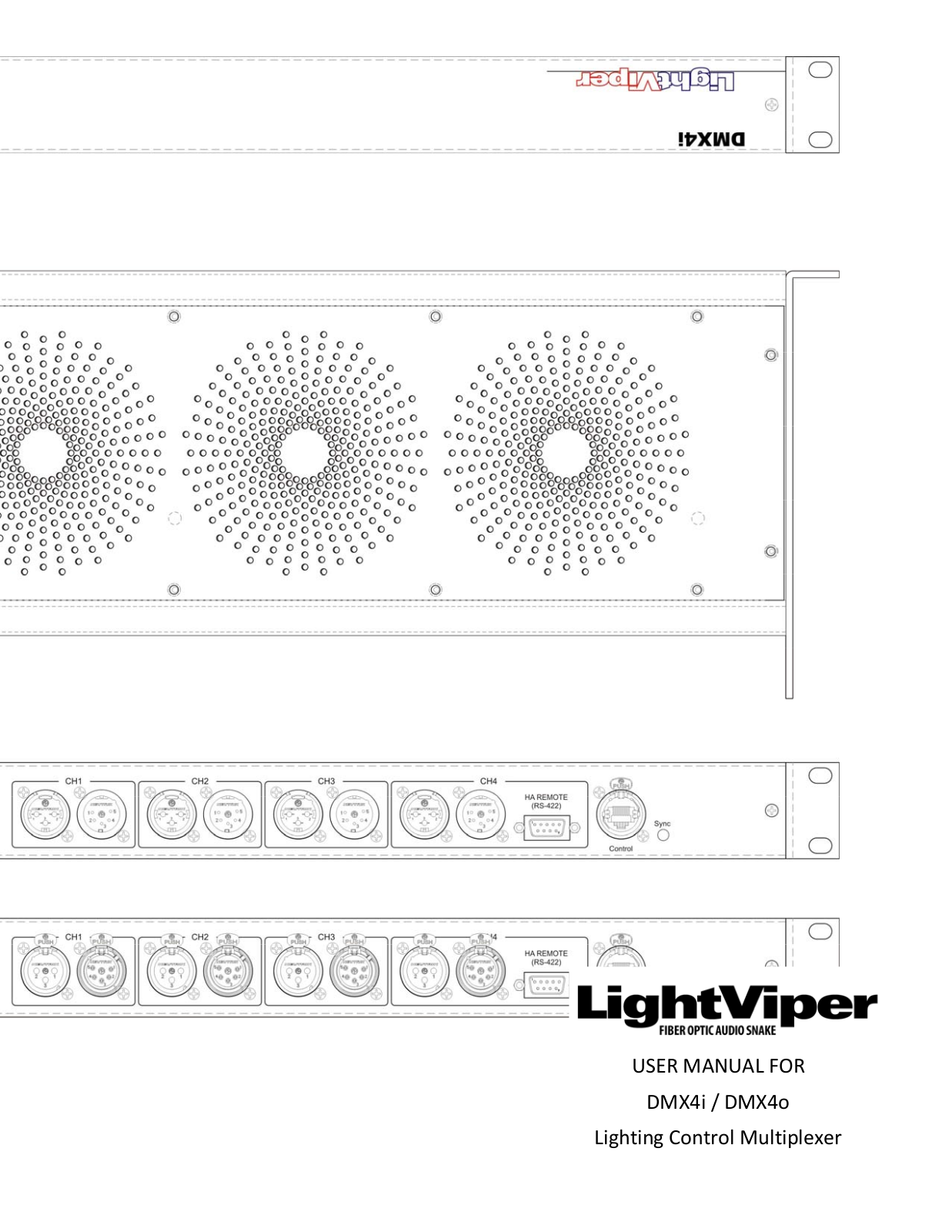 LightViper DMX40, DMX4i User Manual